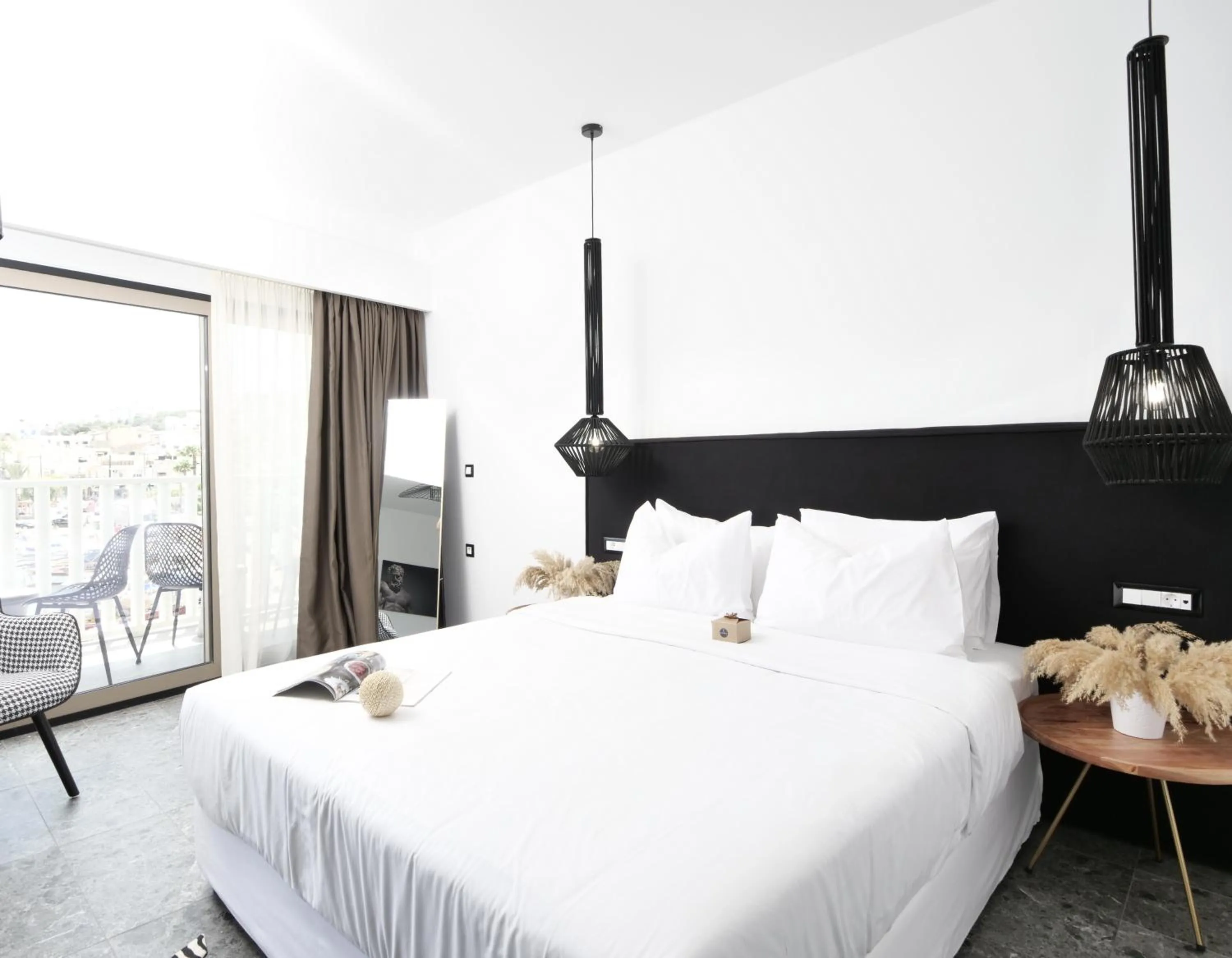 Bed in Kalypso Suites Hotel - Adults Only