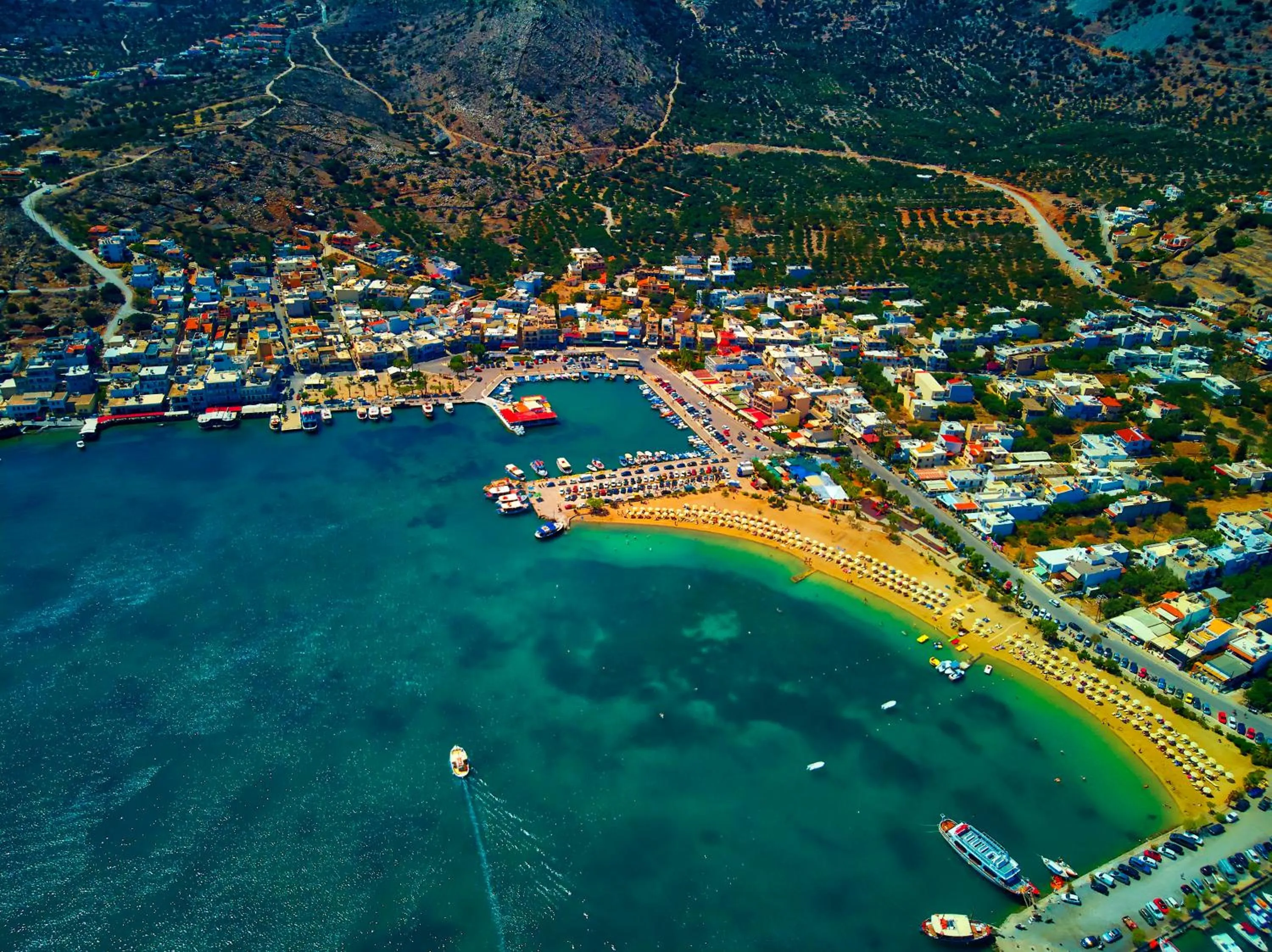 Bird's eye view in Kalypso Suites Hotel - Adults Only