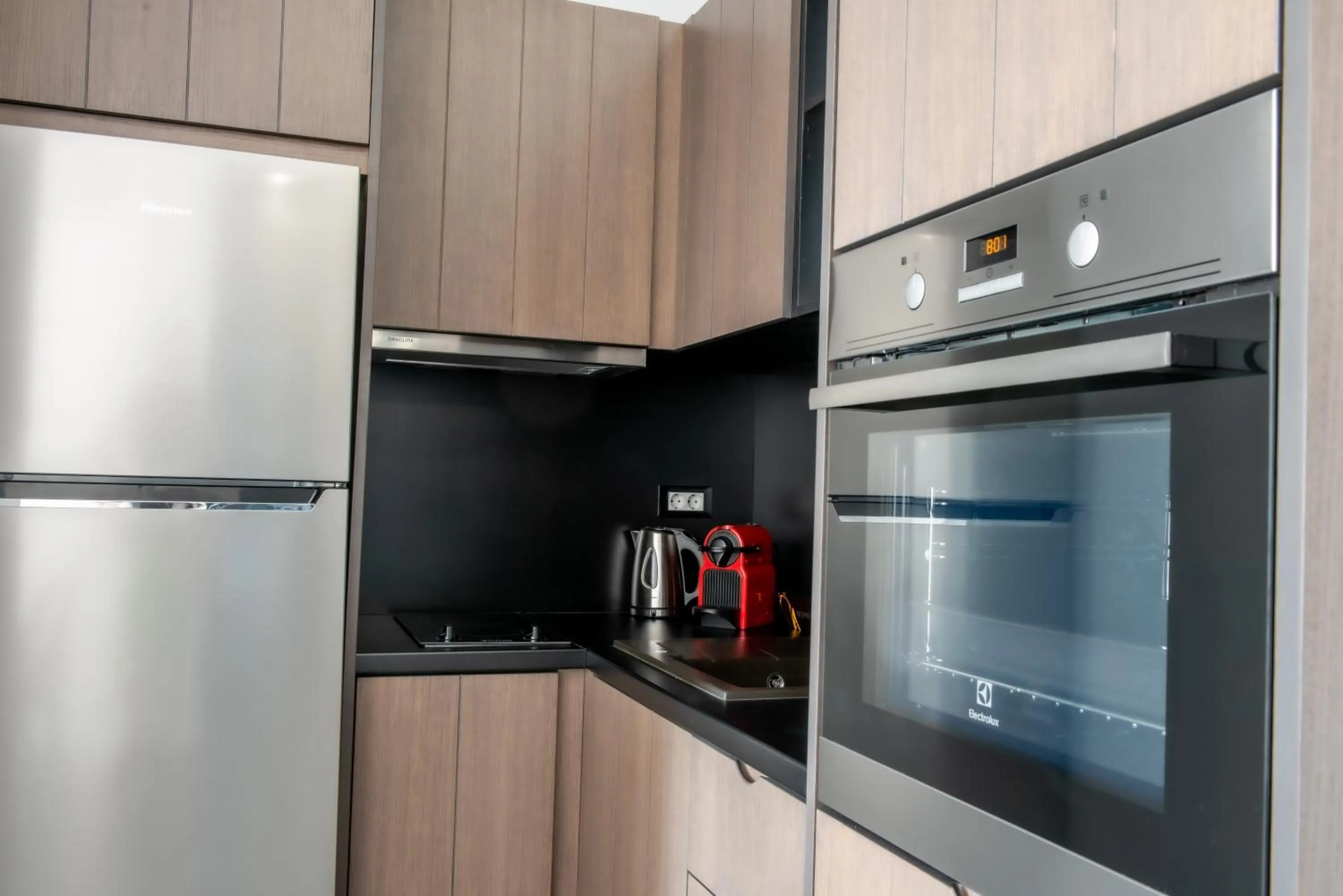 Kitchen or kitchenette in Kalypso Suites Hotel - Adults Only