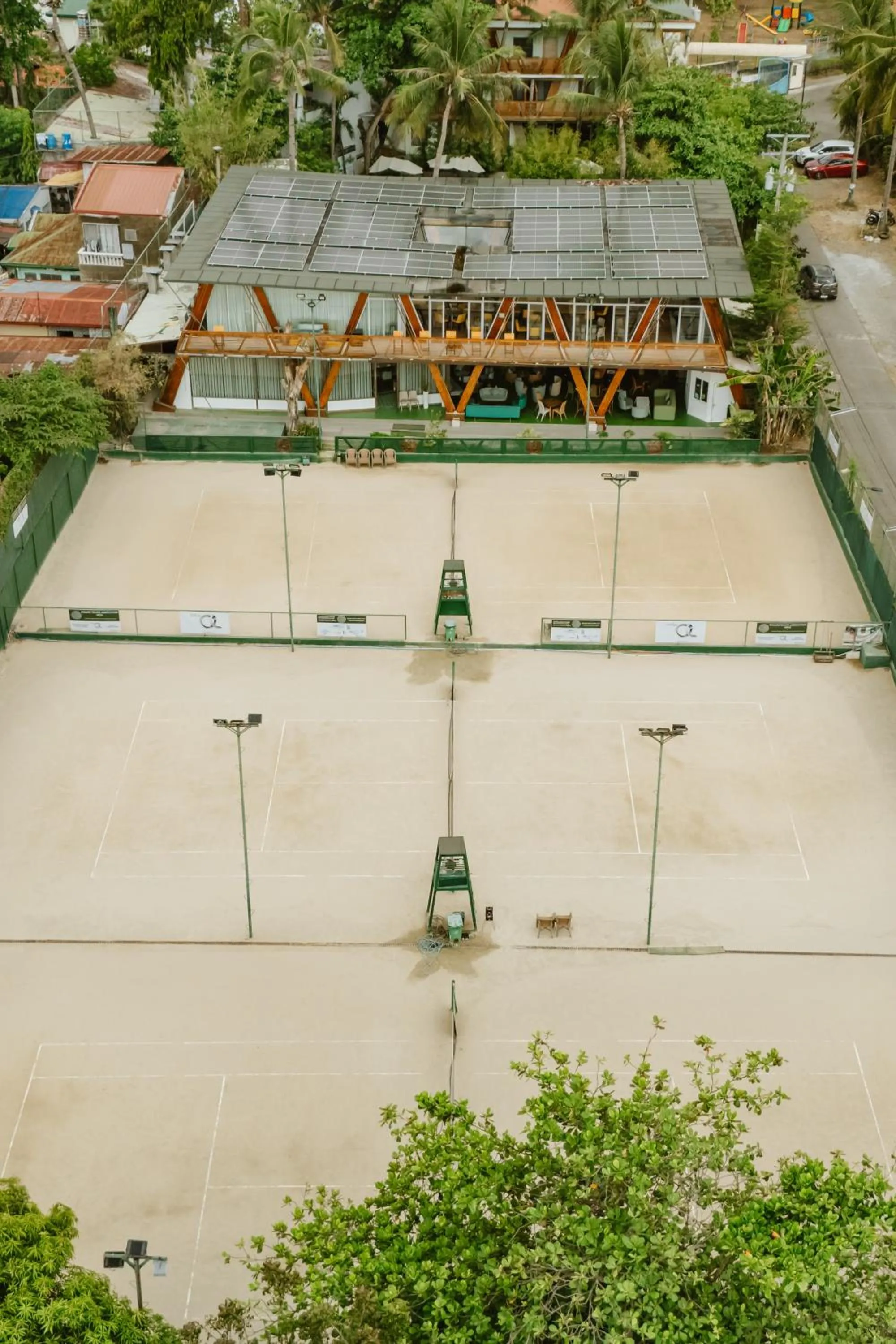 Tennis court in Asmara Urban Resort & Lifestyle Village Powered by ASTON