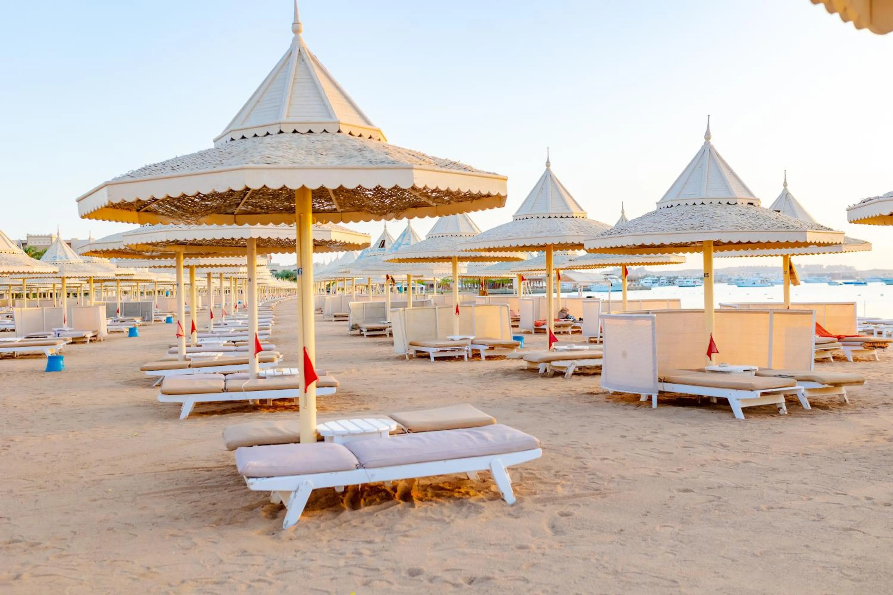Beach in The Grand Hotel, Hurghada