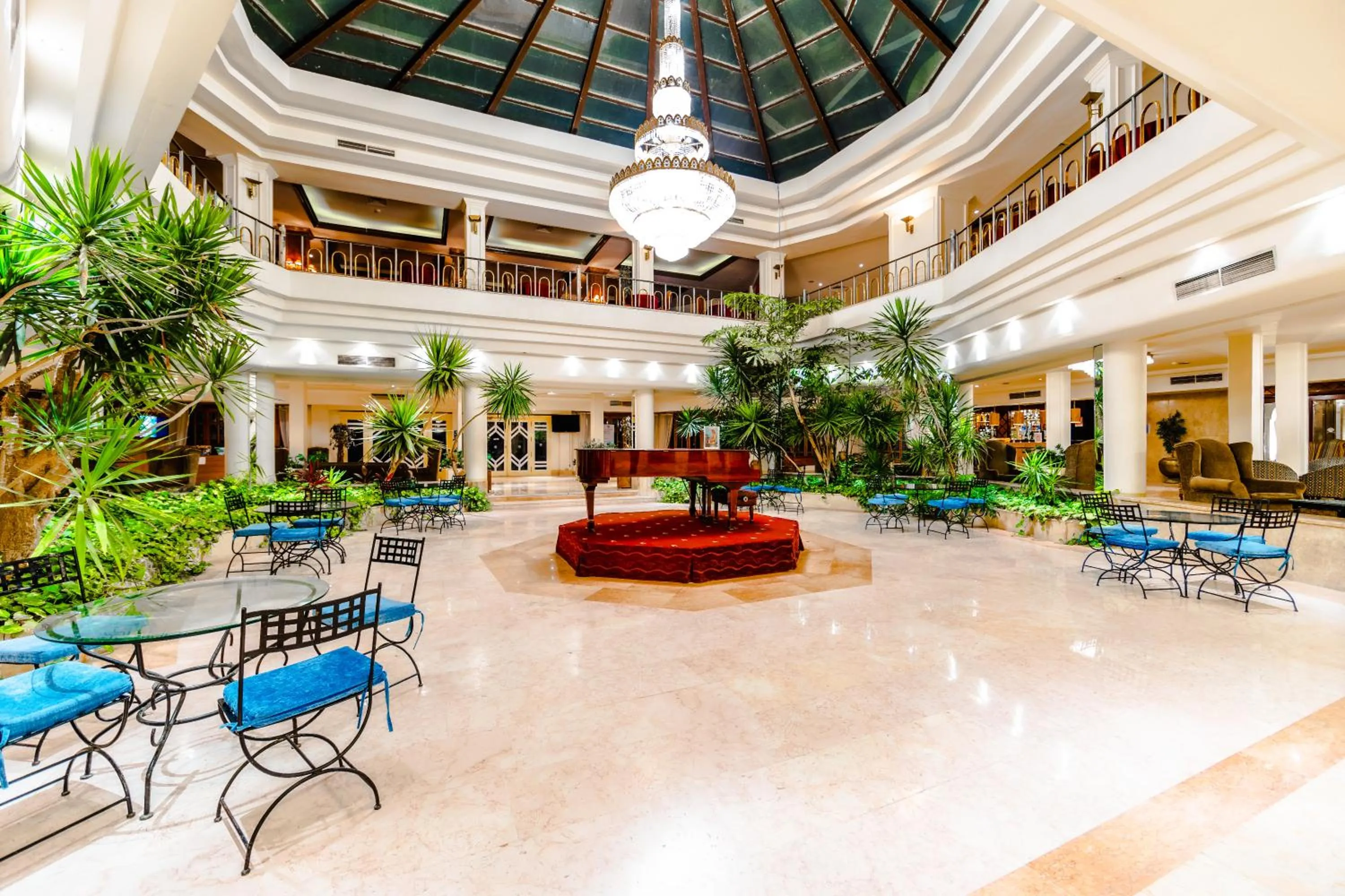 Lobby or reception in The Grand Hotel, Hurghada