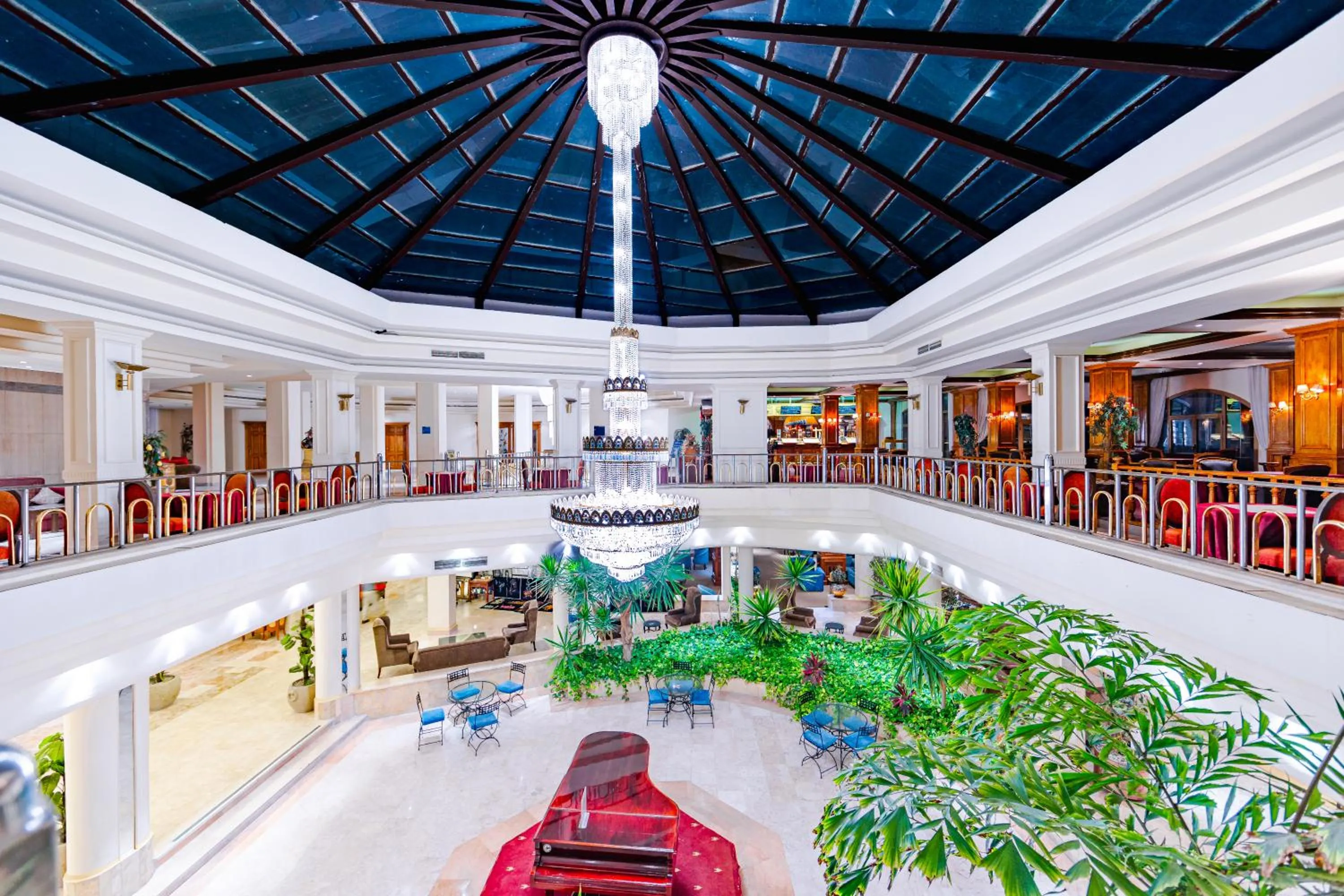 Lobby or reception in The Grand Hotel, Hurghada
