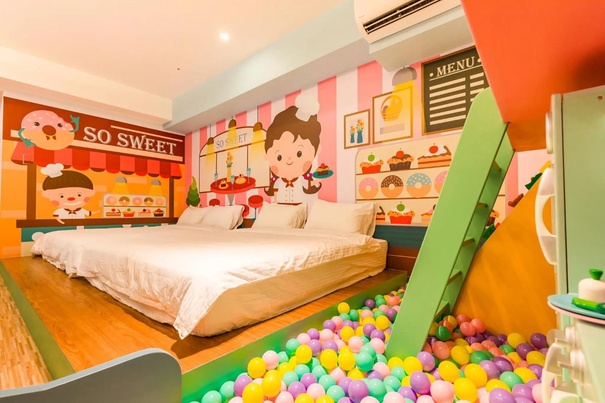 children, Bed in 閣樂親子旅宿Kids Fun Hotel