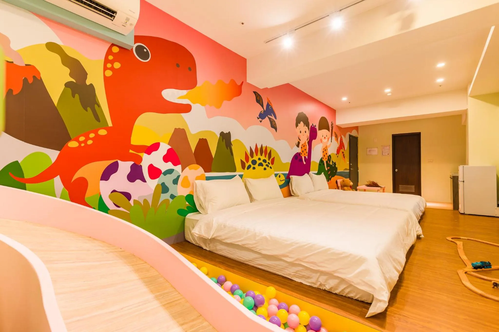 Photo of the whole room, Bed in 閣樂親子旅宿Kids Fun Hotel