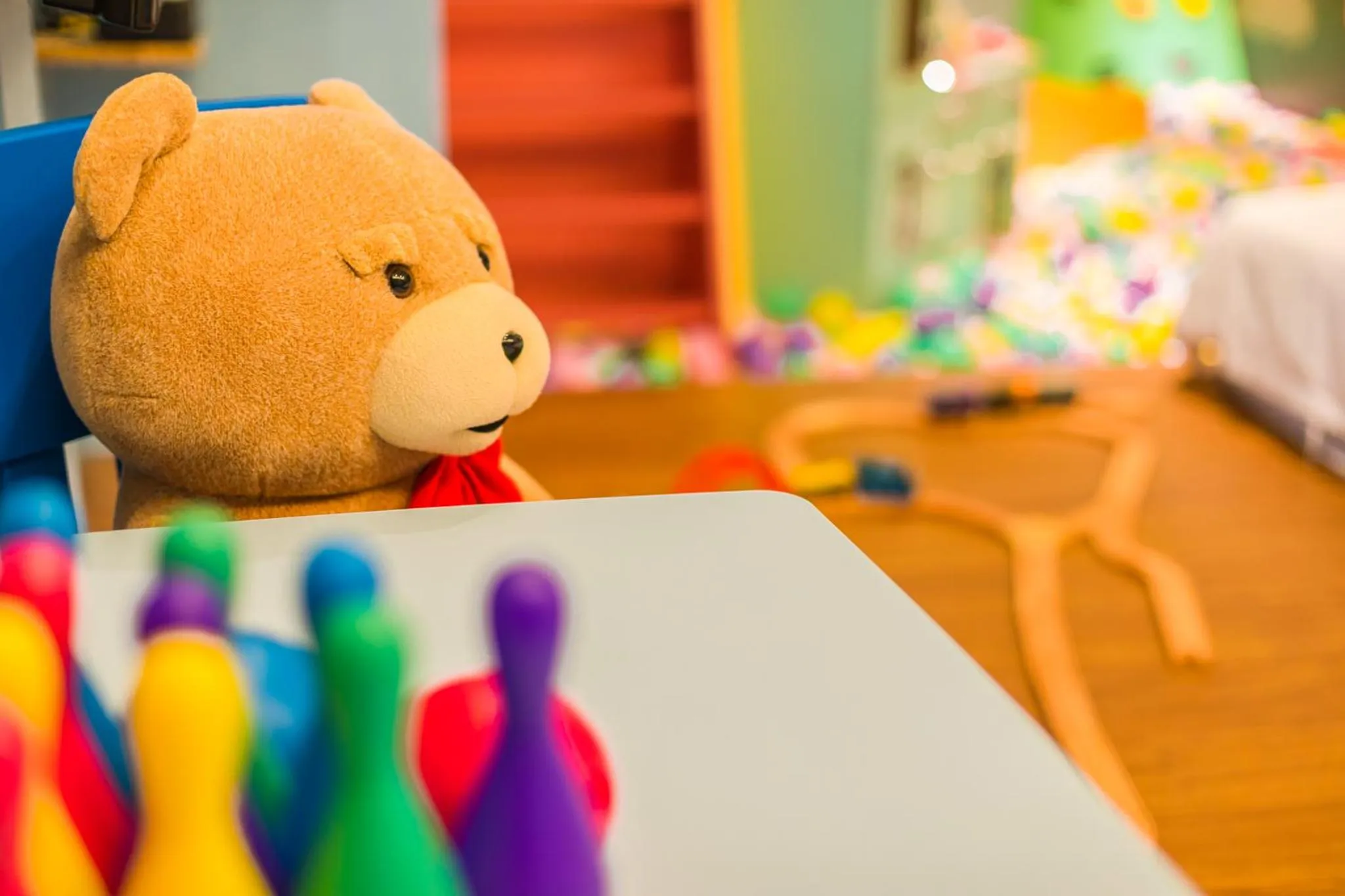 Children play ground in 閣樂親子旅宿Kids Fun Hotel