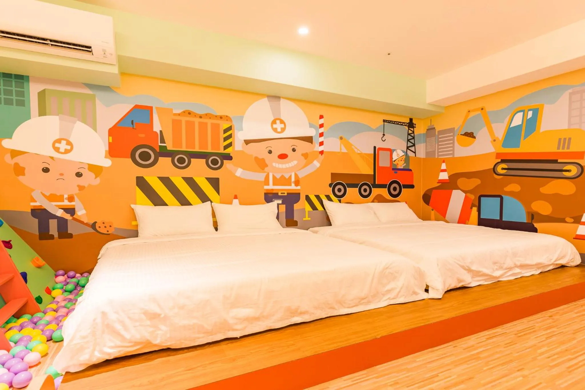 Photo of the whole room, Bed in 閣樂親子旅宿Kids Fun Hotel