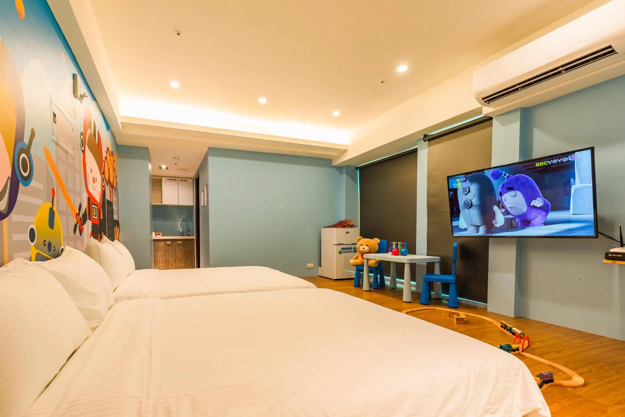 Photo of the whole room, Bed in 閣樂親子旅宿Kids Fun Hotel