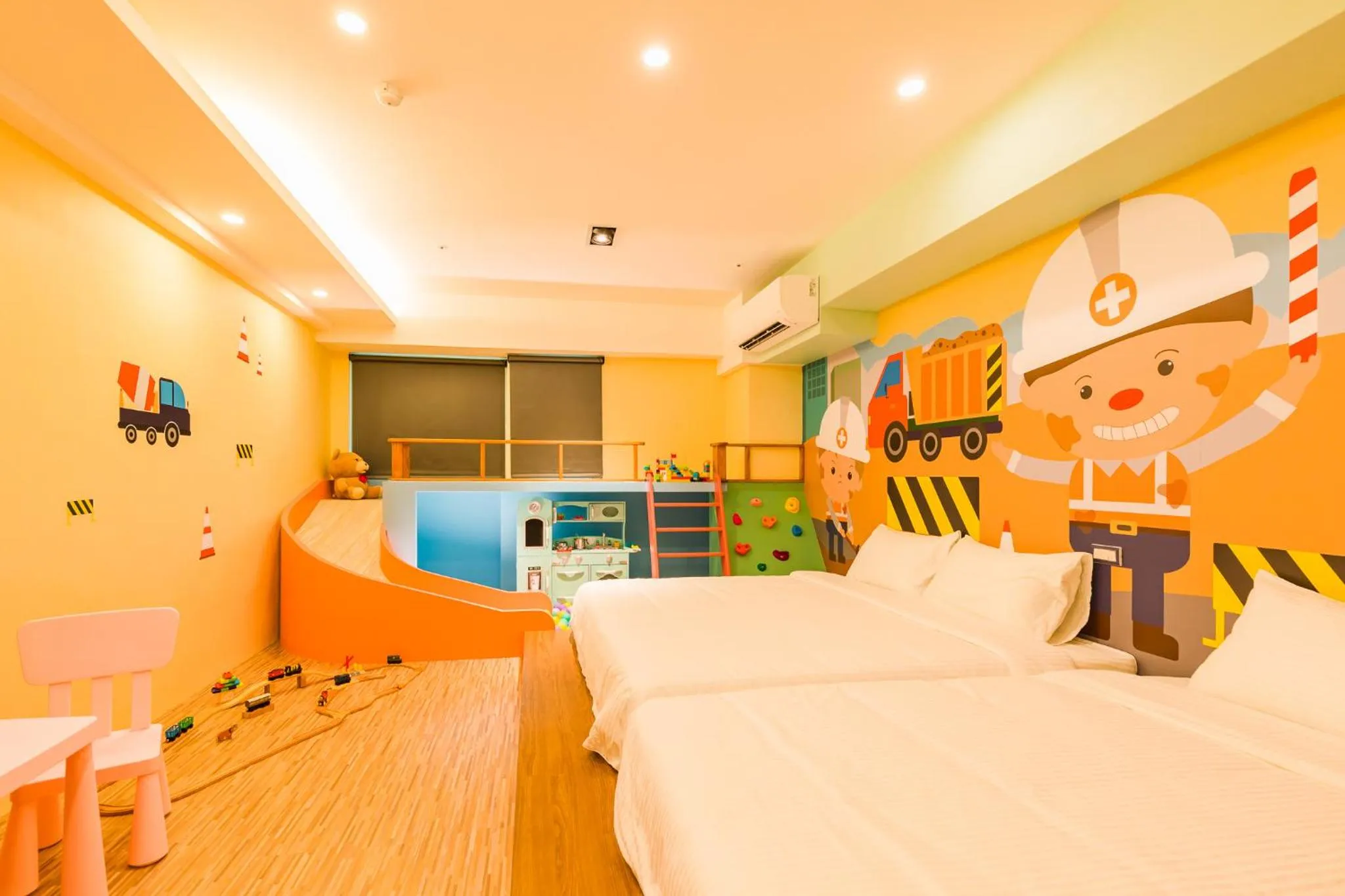 Photo of the whole room, Bed in 閣樂親子旅宿Kids Fun Hotel