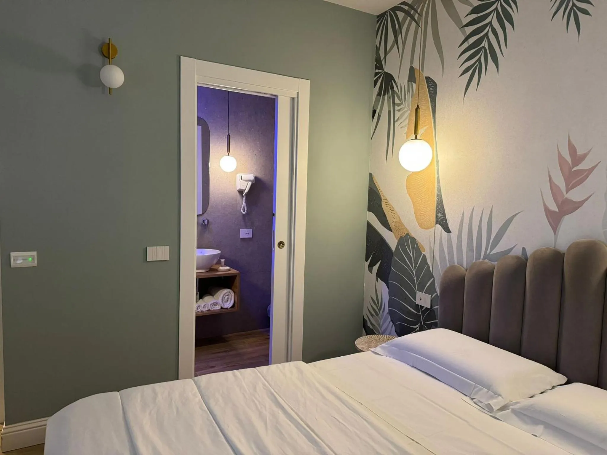 Bed in Krysos Luxury Rooms