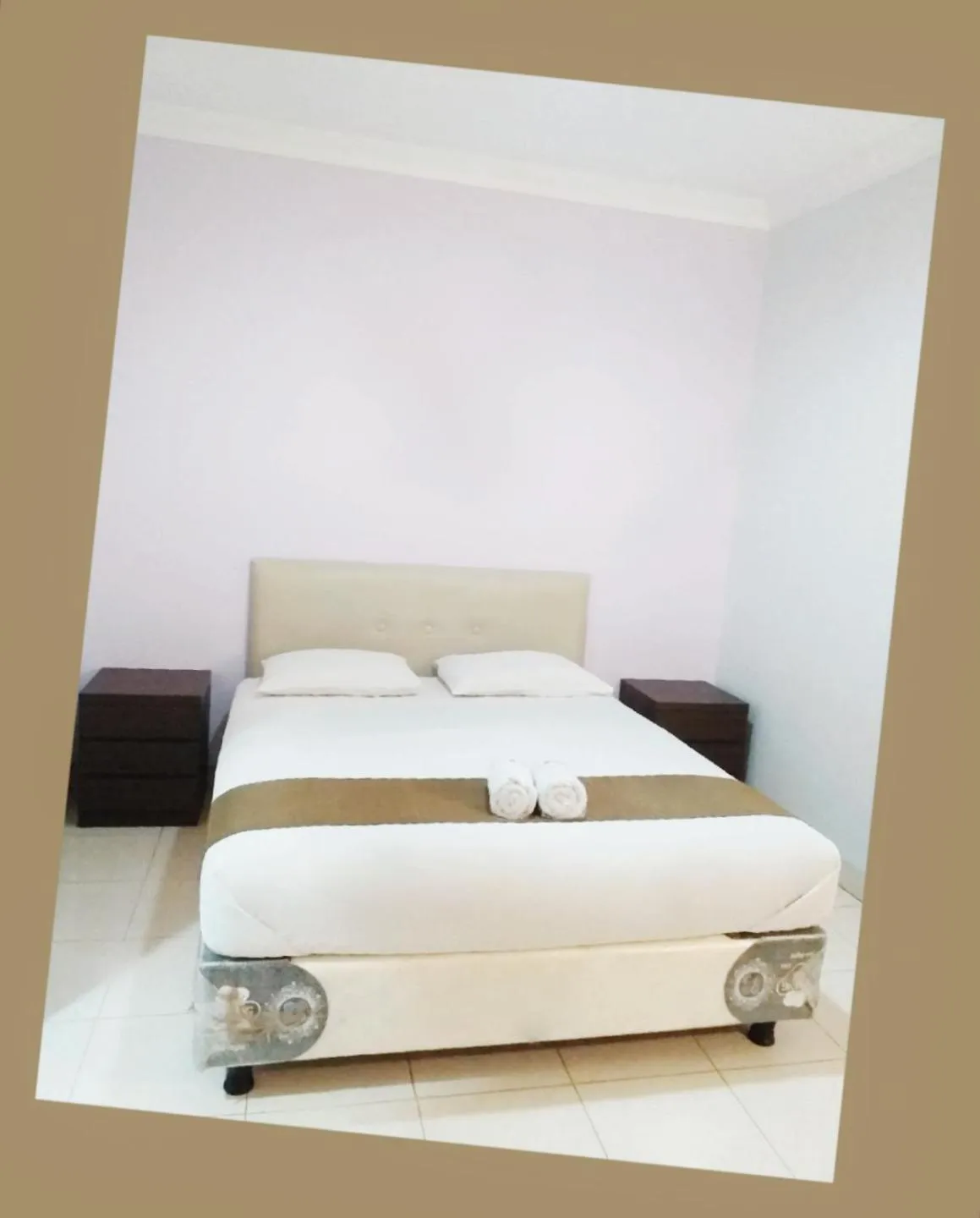 Bed in BLESSING RESIDENCE HOTEL