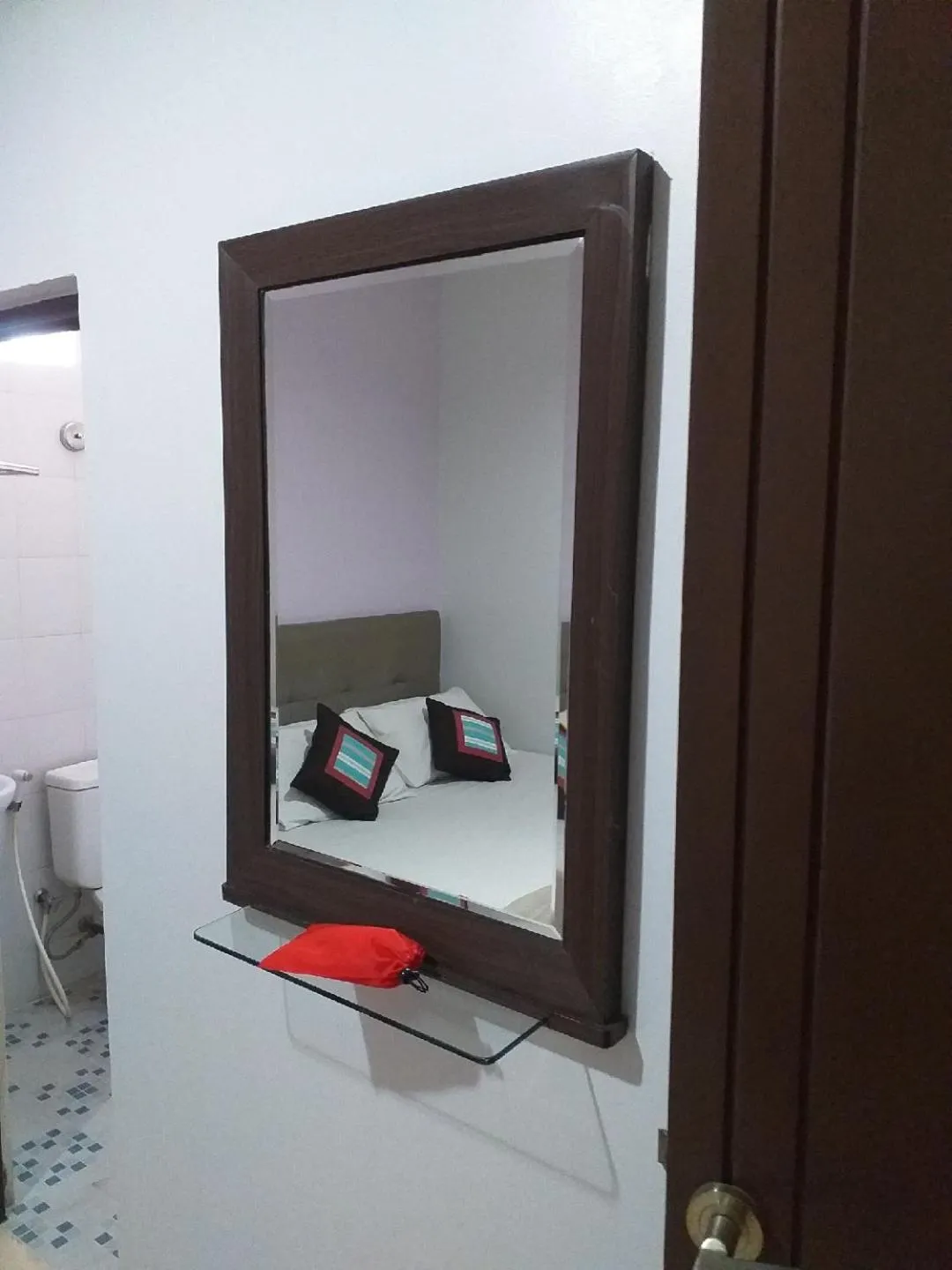 Bed in BLESSING RESIDENCE HOTEL