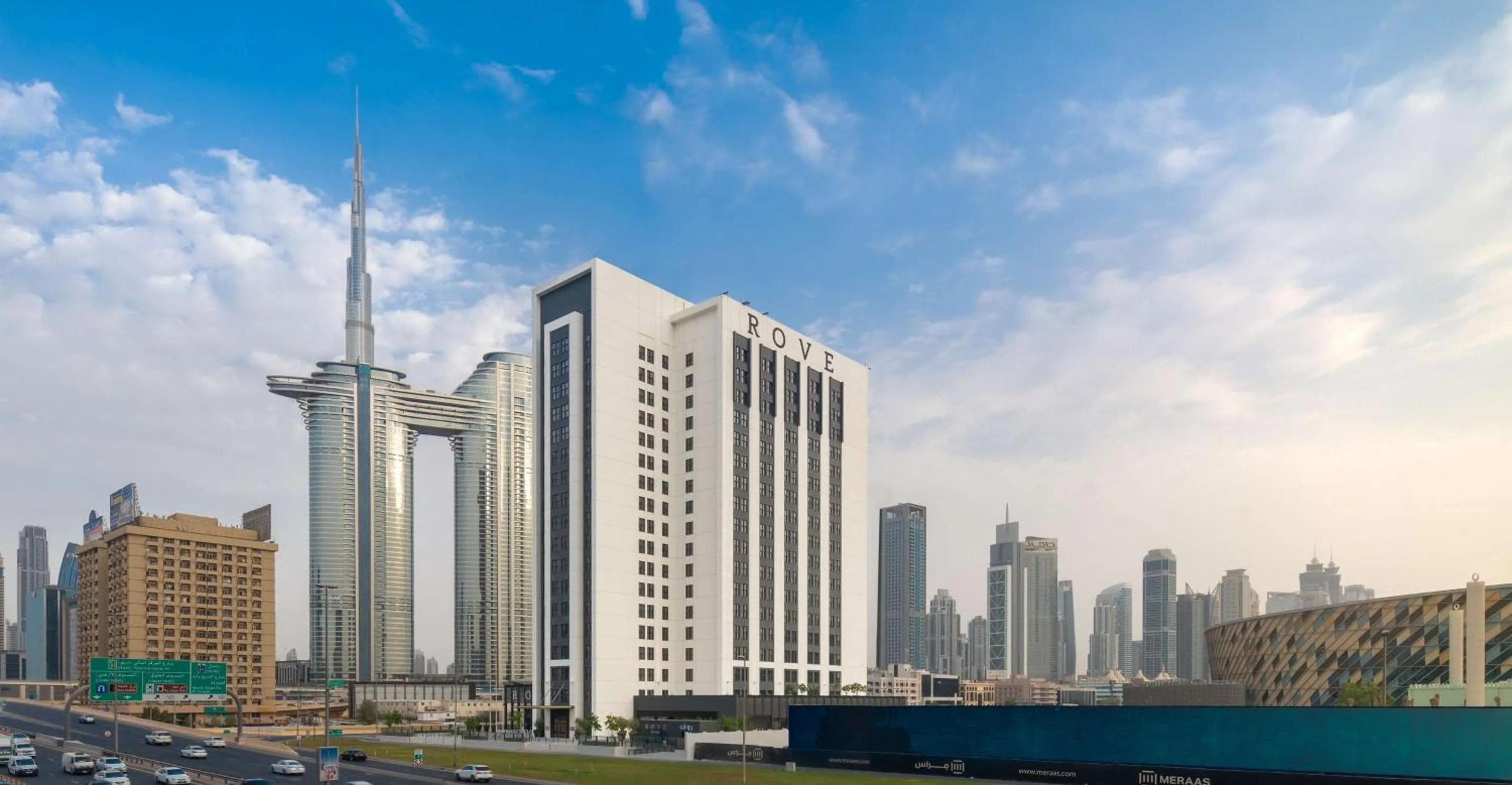 Property building in Rove City Walk