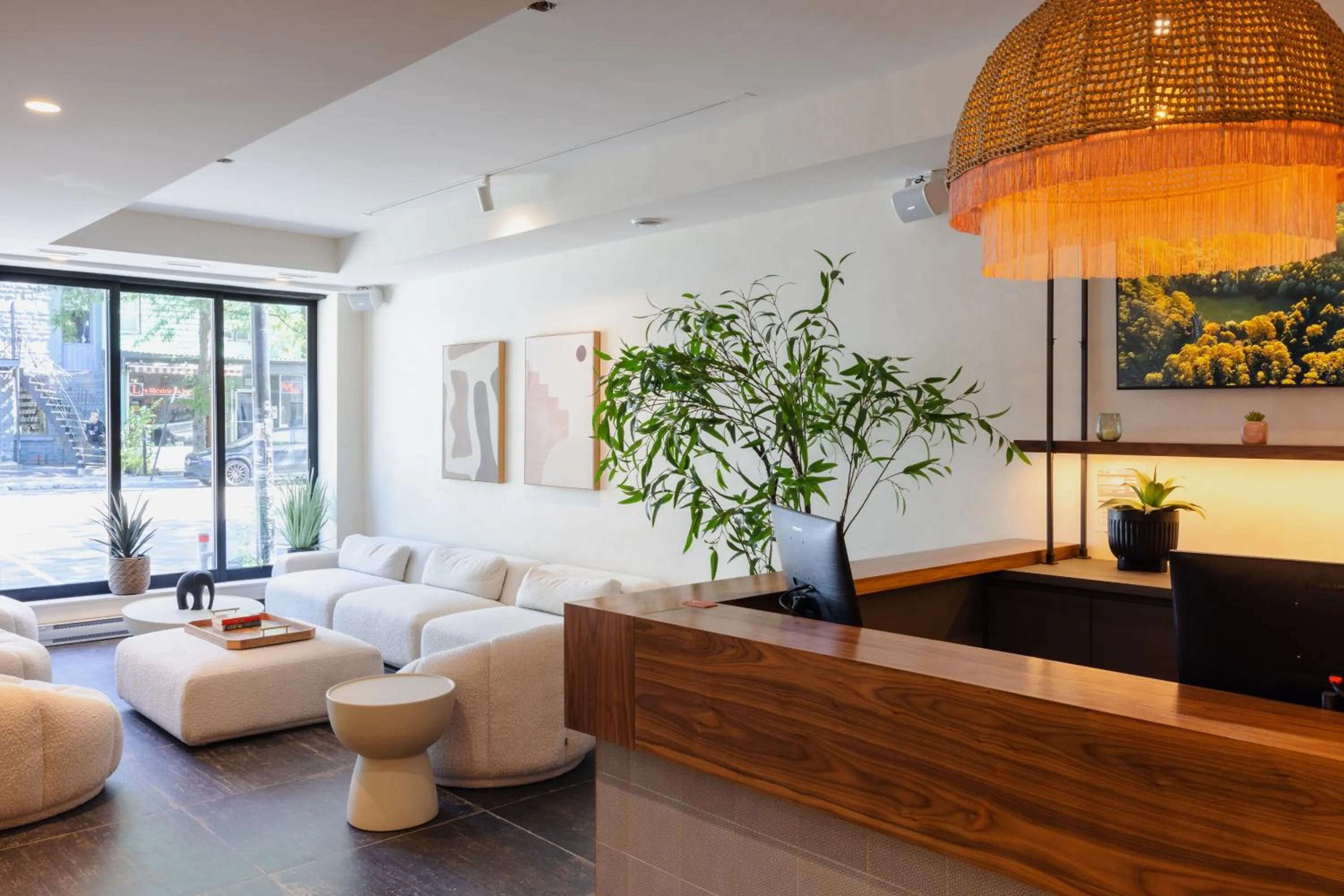 Lobby or reception in hotel & spa Carré Saint-Louis