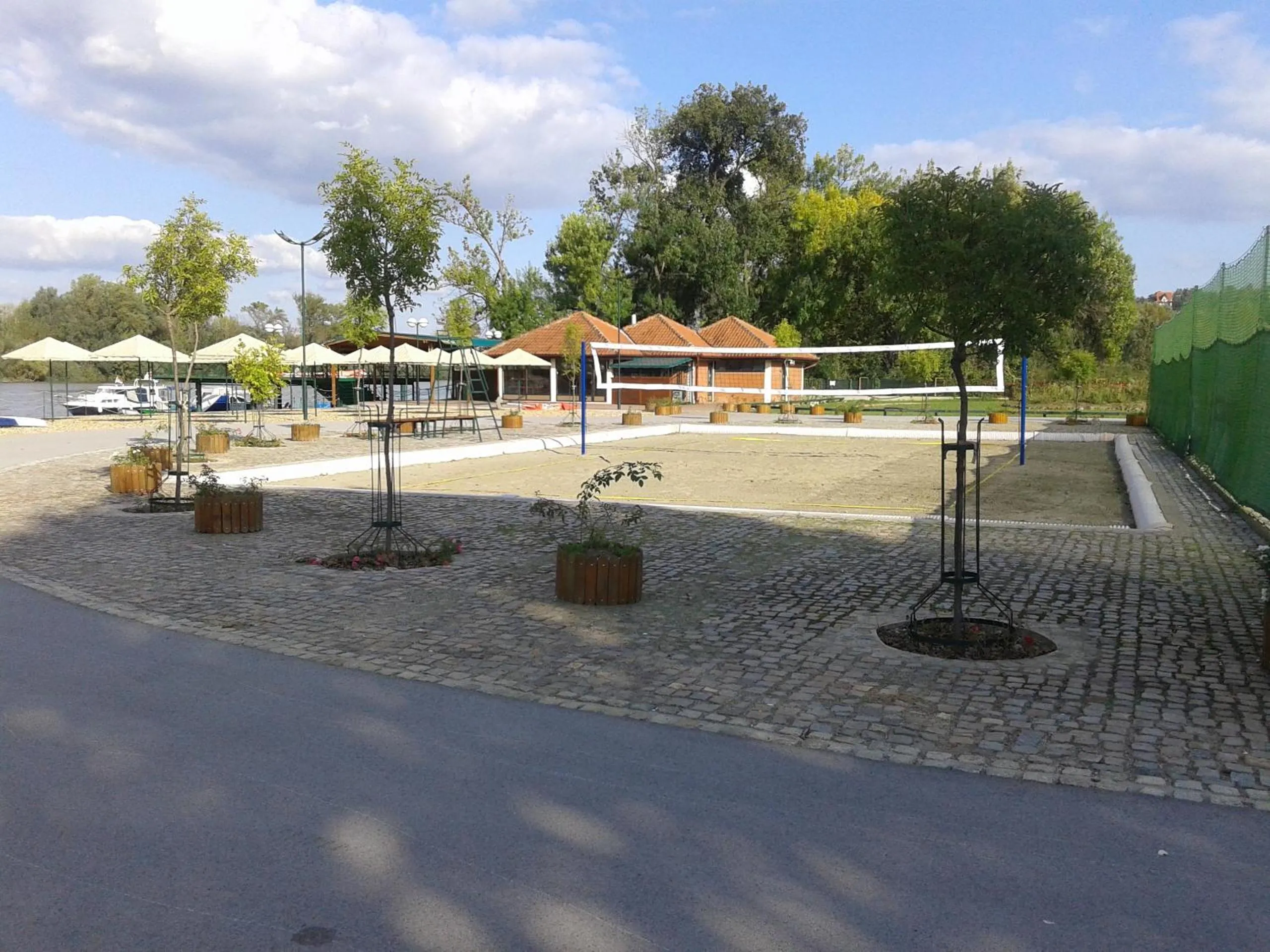 Off site in Hotel Marina Agreena