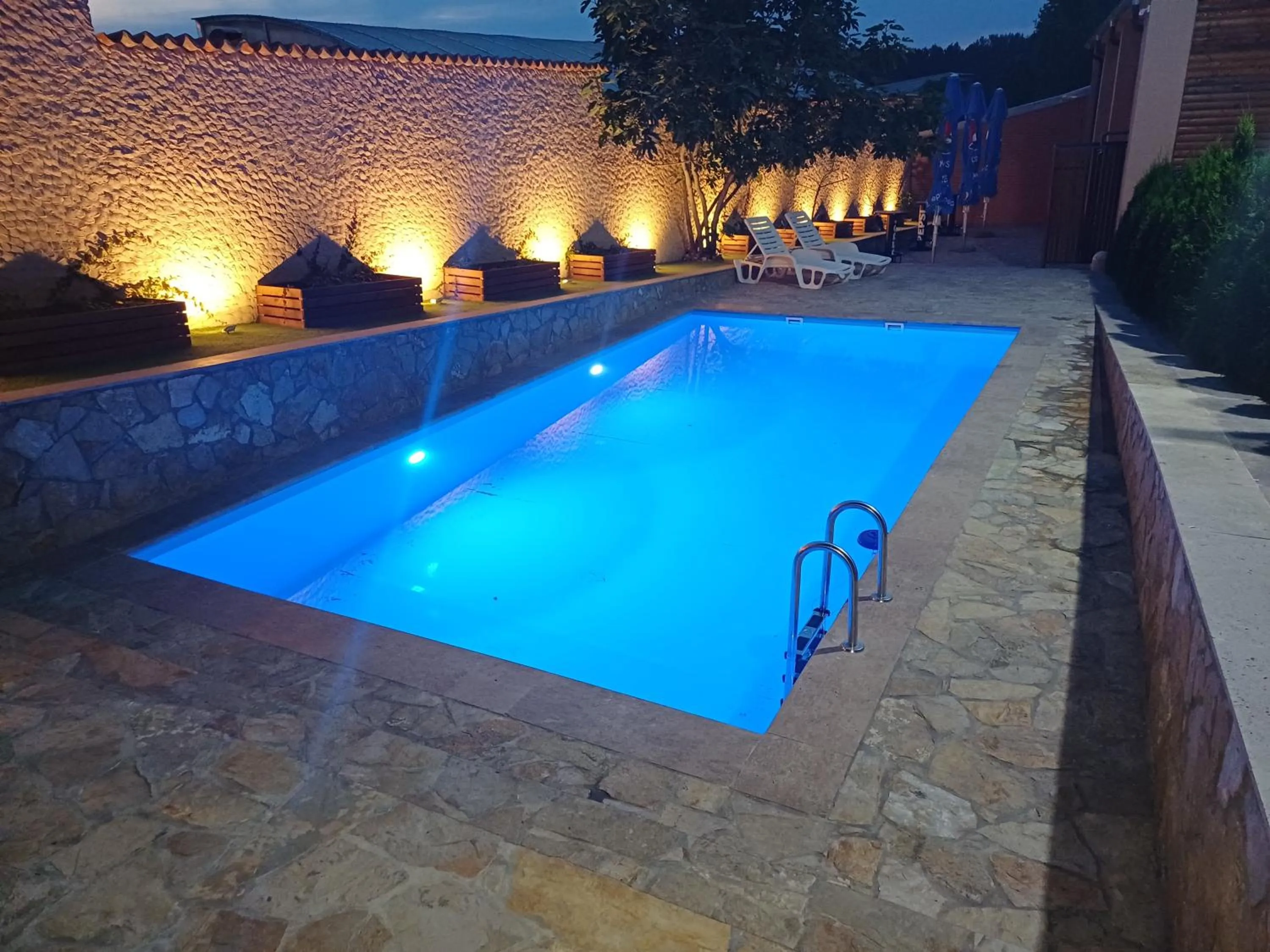 Swimming pool in Hotel Marina Agreena