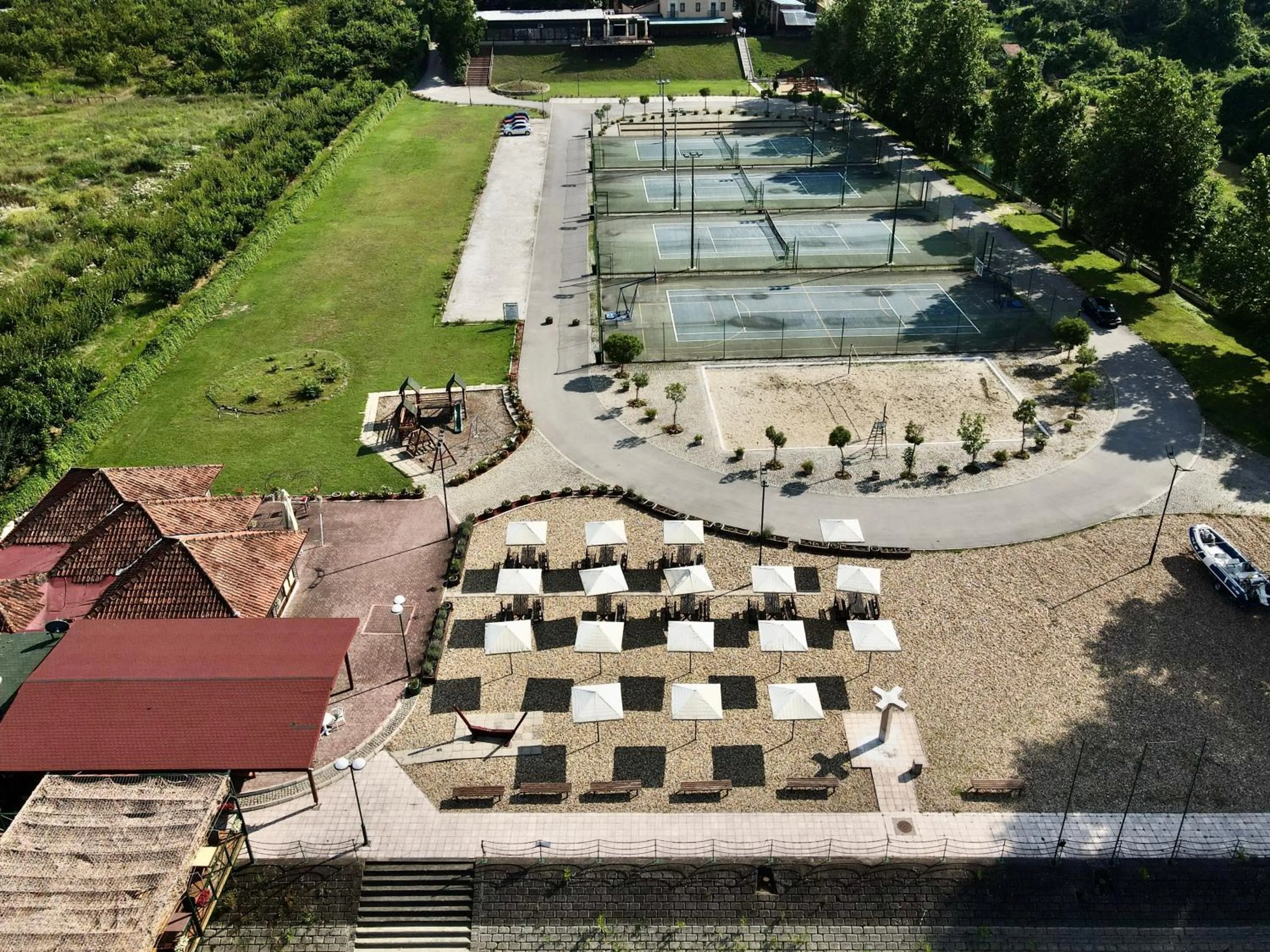 Garden in Hotel Marina Agreena