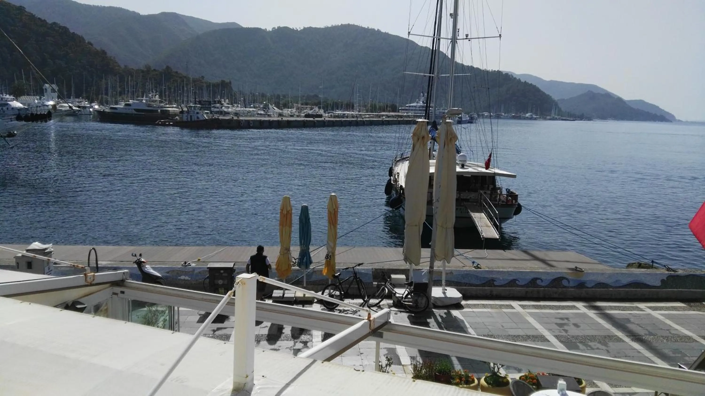 Sea view in Uysal Suite and Loft Seaside