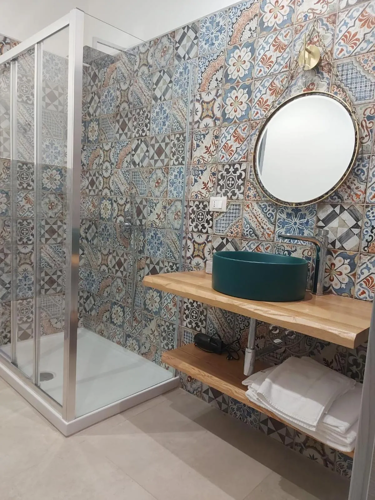 Bathroom in Masseria Torre Saracena