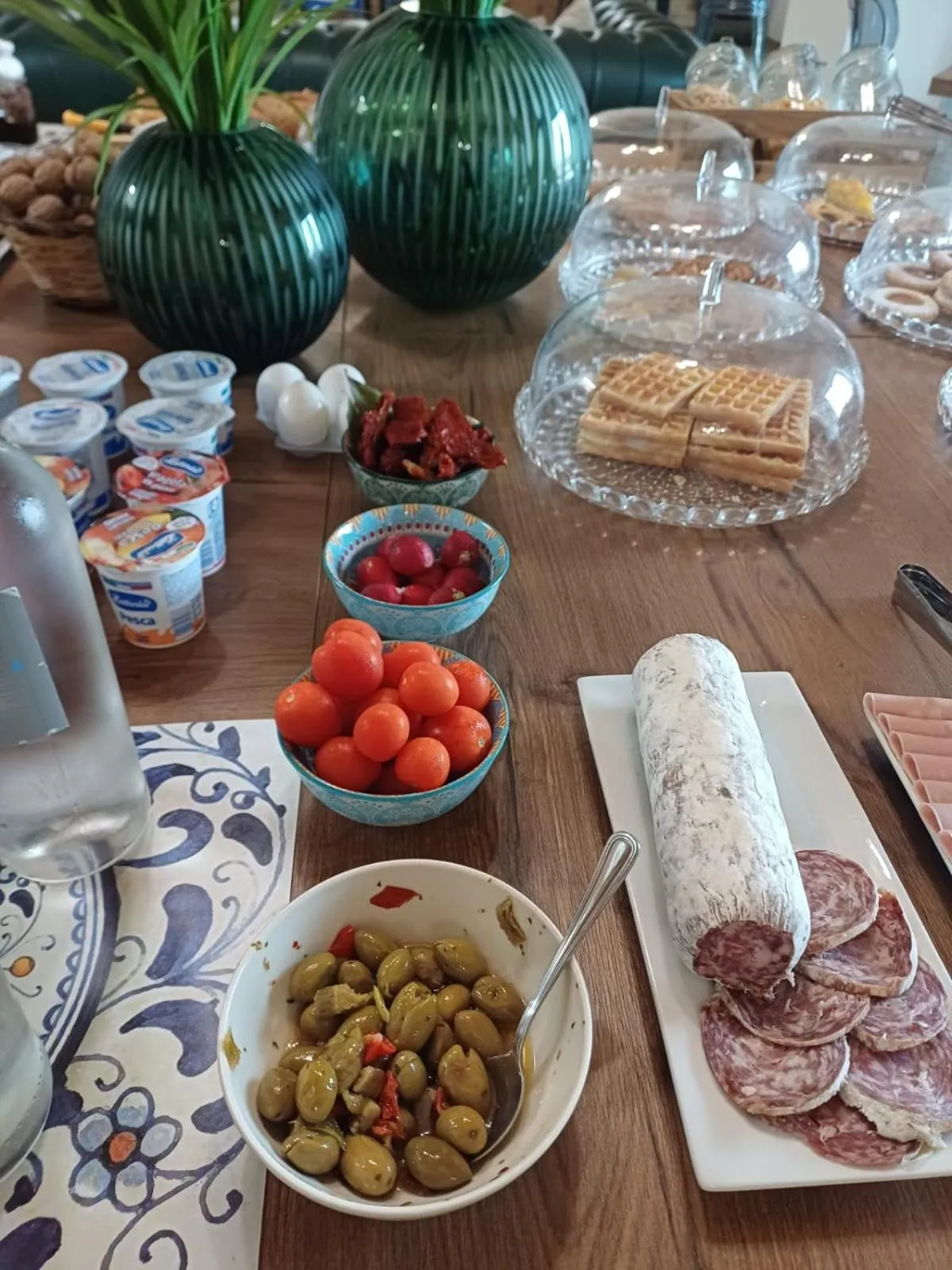 Buffet breakfast in Masseria Torre Saracena