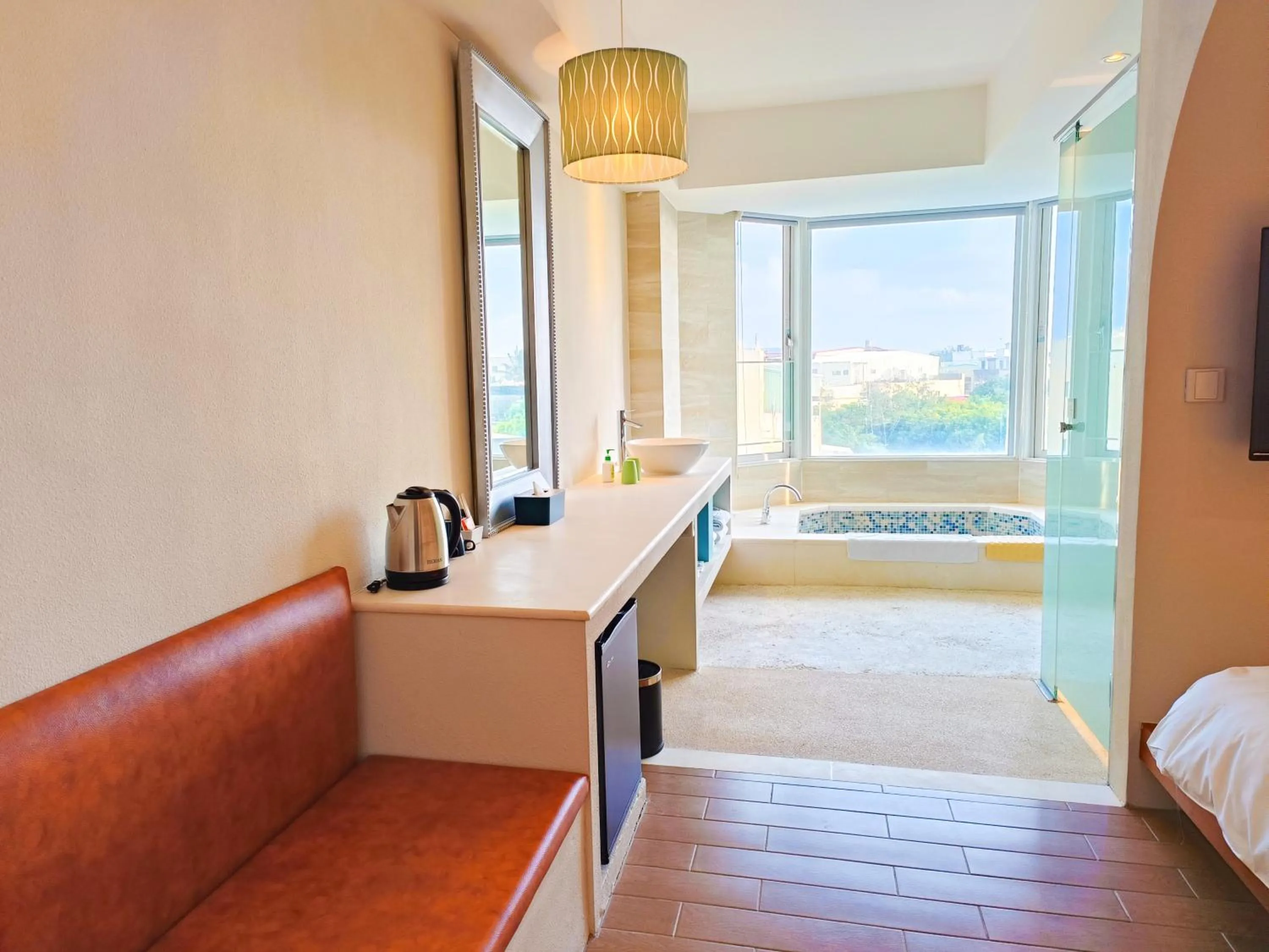 Bath, Bed in Kenting Long Beach Hotel