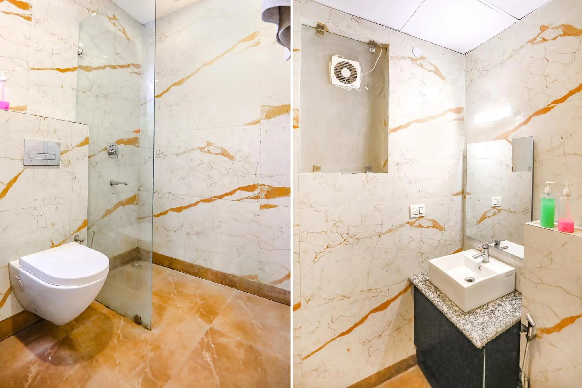 Bathroom in FabHotel F9 Sector 19