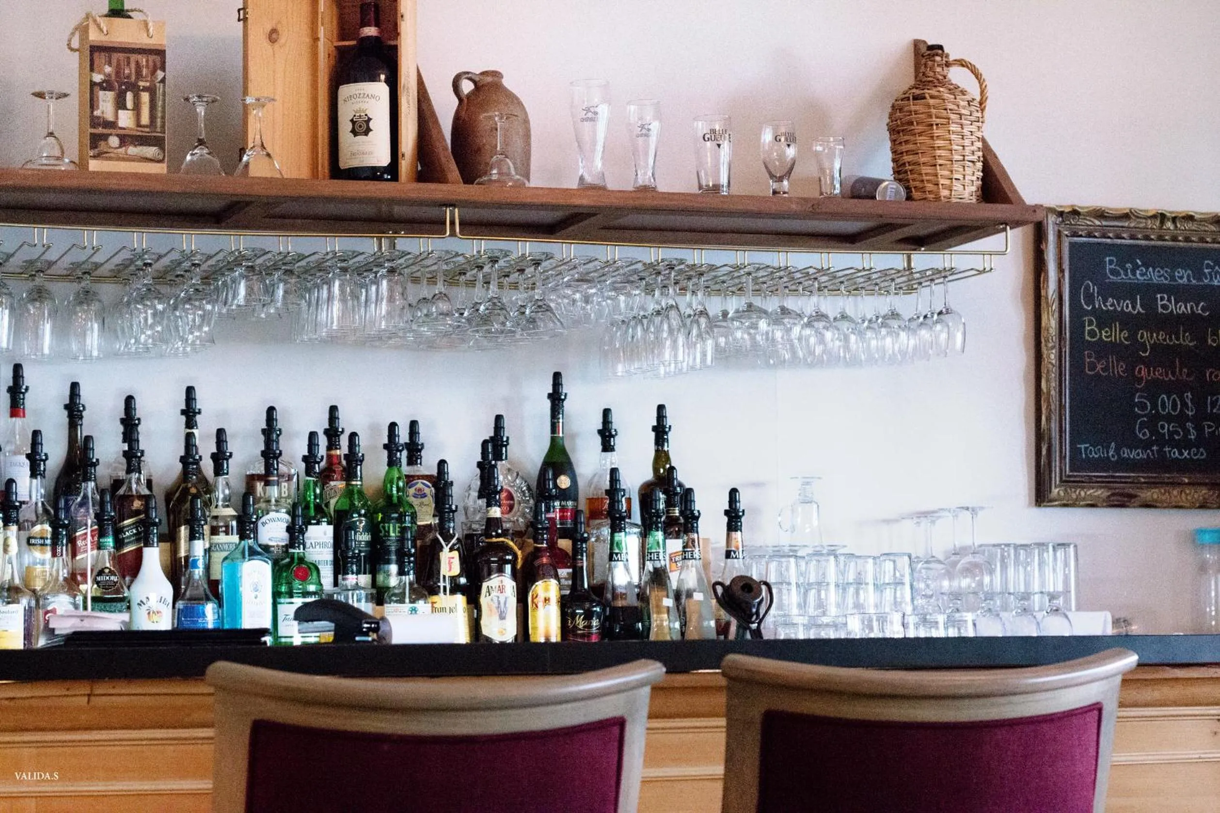 Lounge or bar in Hotel Tadoussac