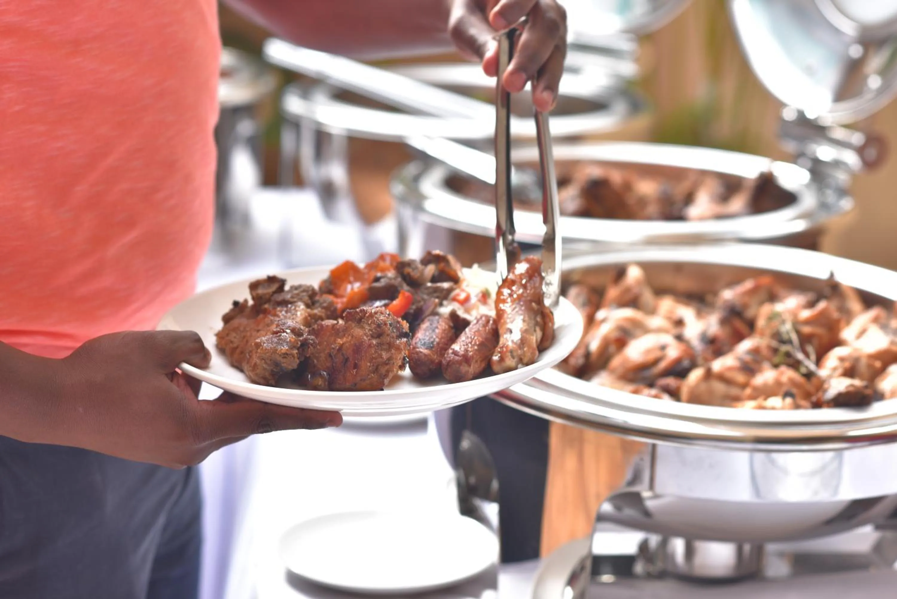 Food in Canary Hotel Kampala