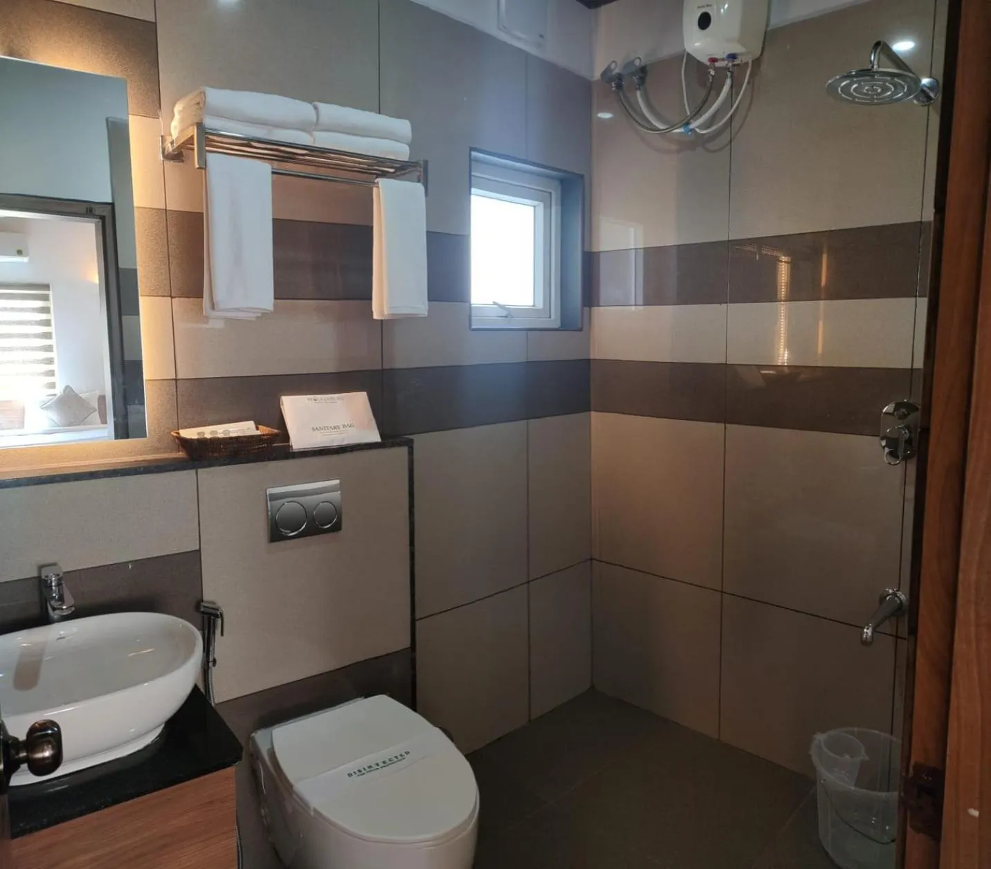 Bathroom in Ramee Wolkenburg Resort & Spa, Munnar