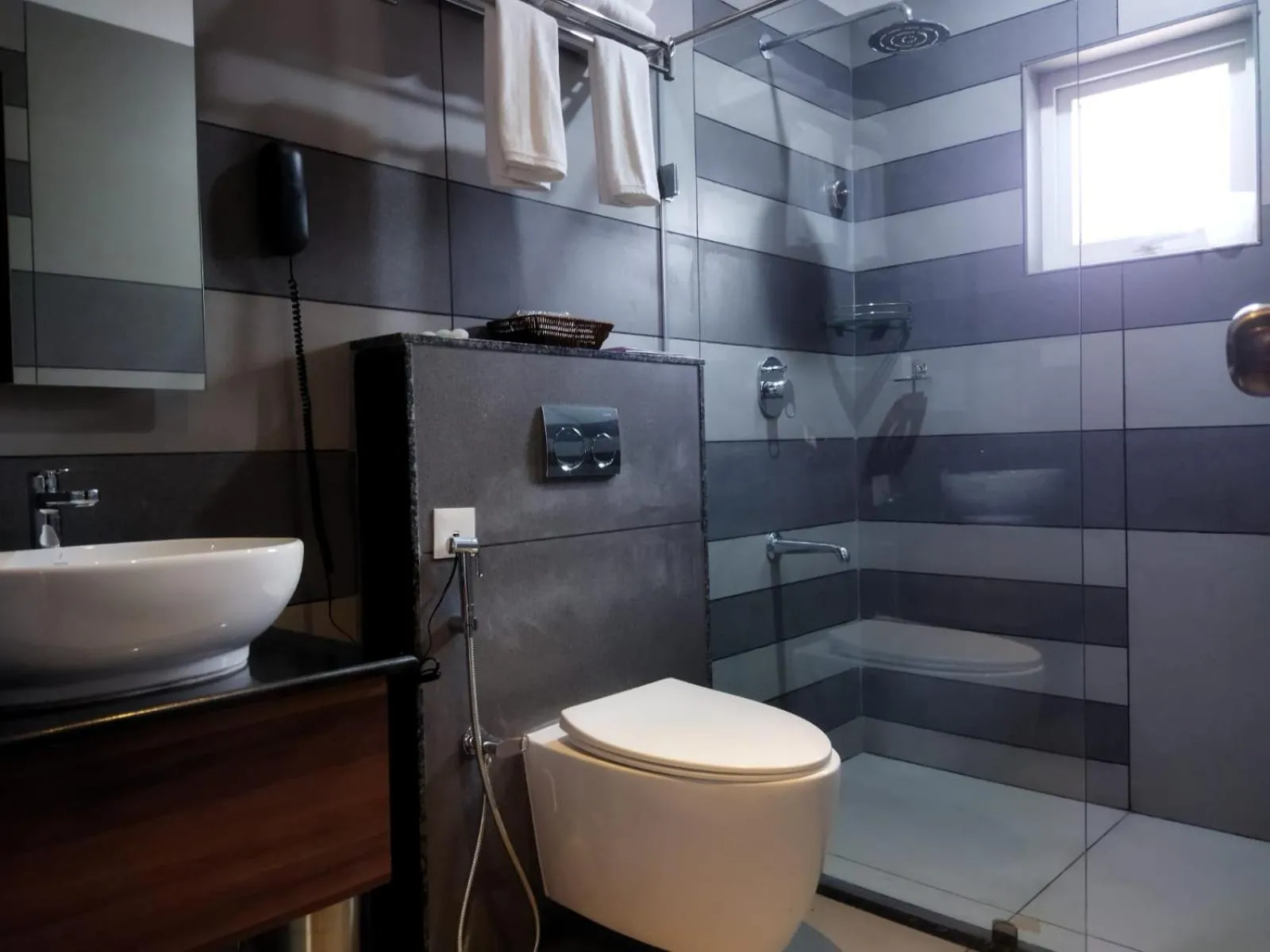 Bathroom in Ramee Wolkenburg Resort & Spa, Munnar