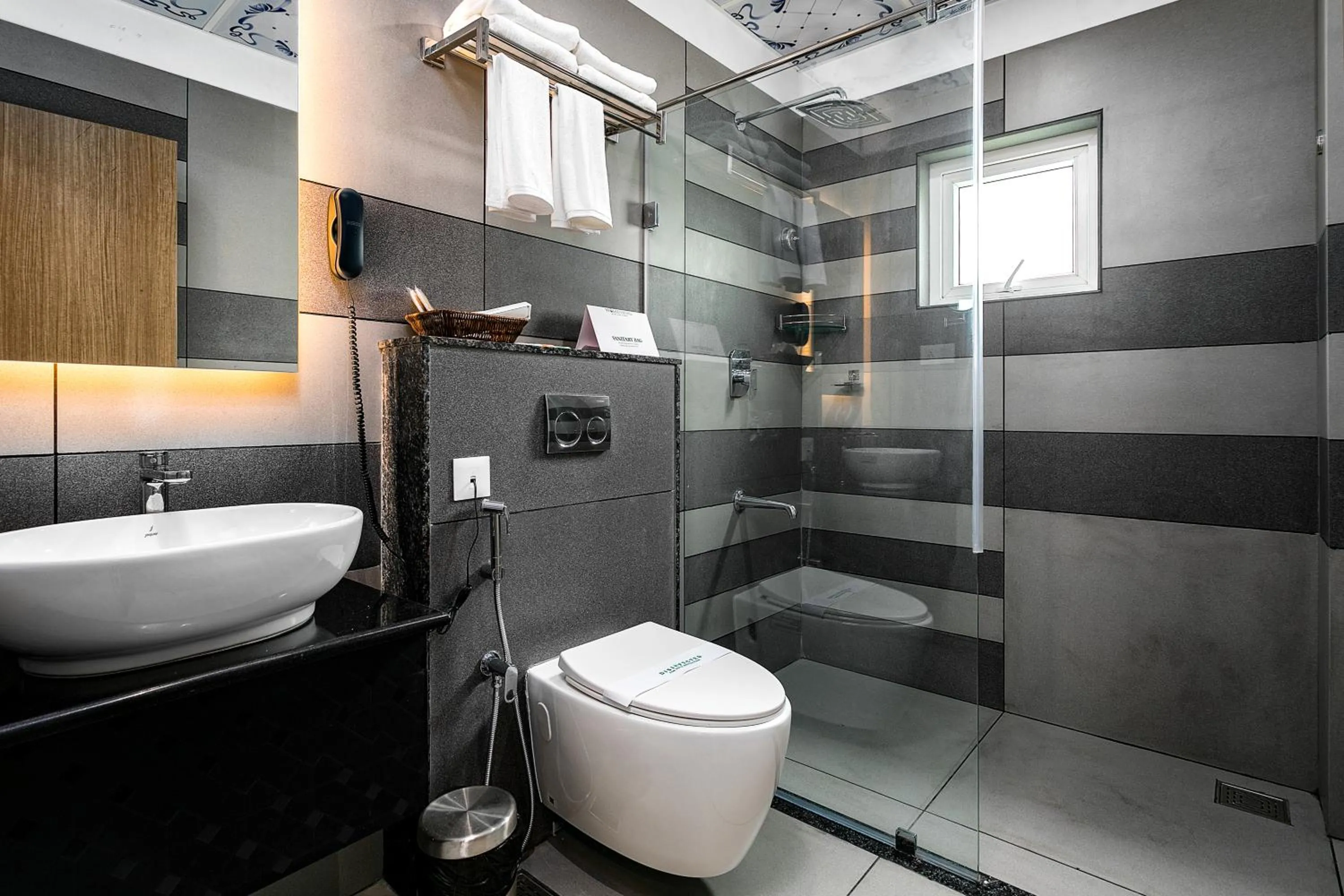 Bathroom in Ramee Wolkenburg Resort & Spa, Munnar