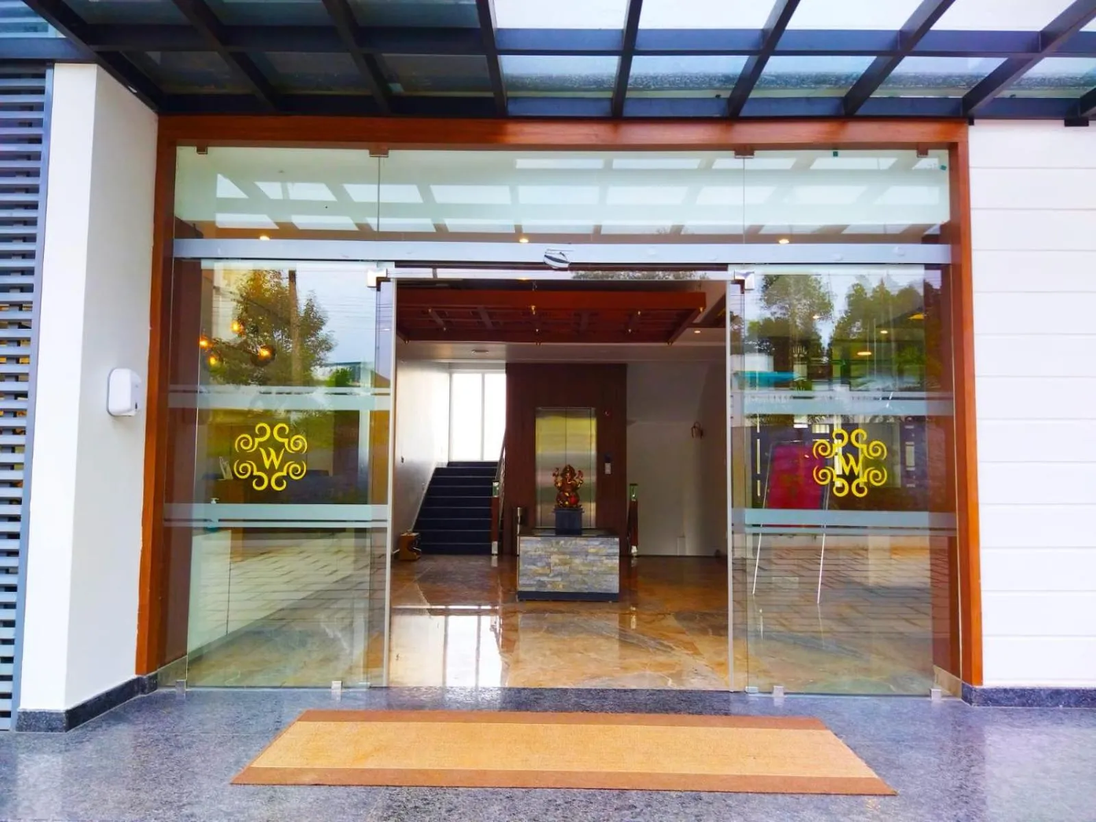 Facade/entrance in Ramee Wolkenburg Resort & Spa, Munnar