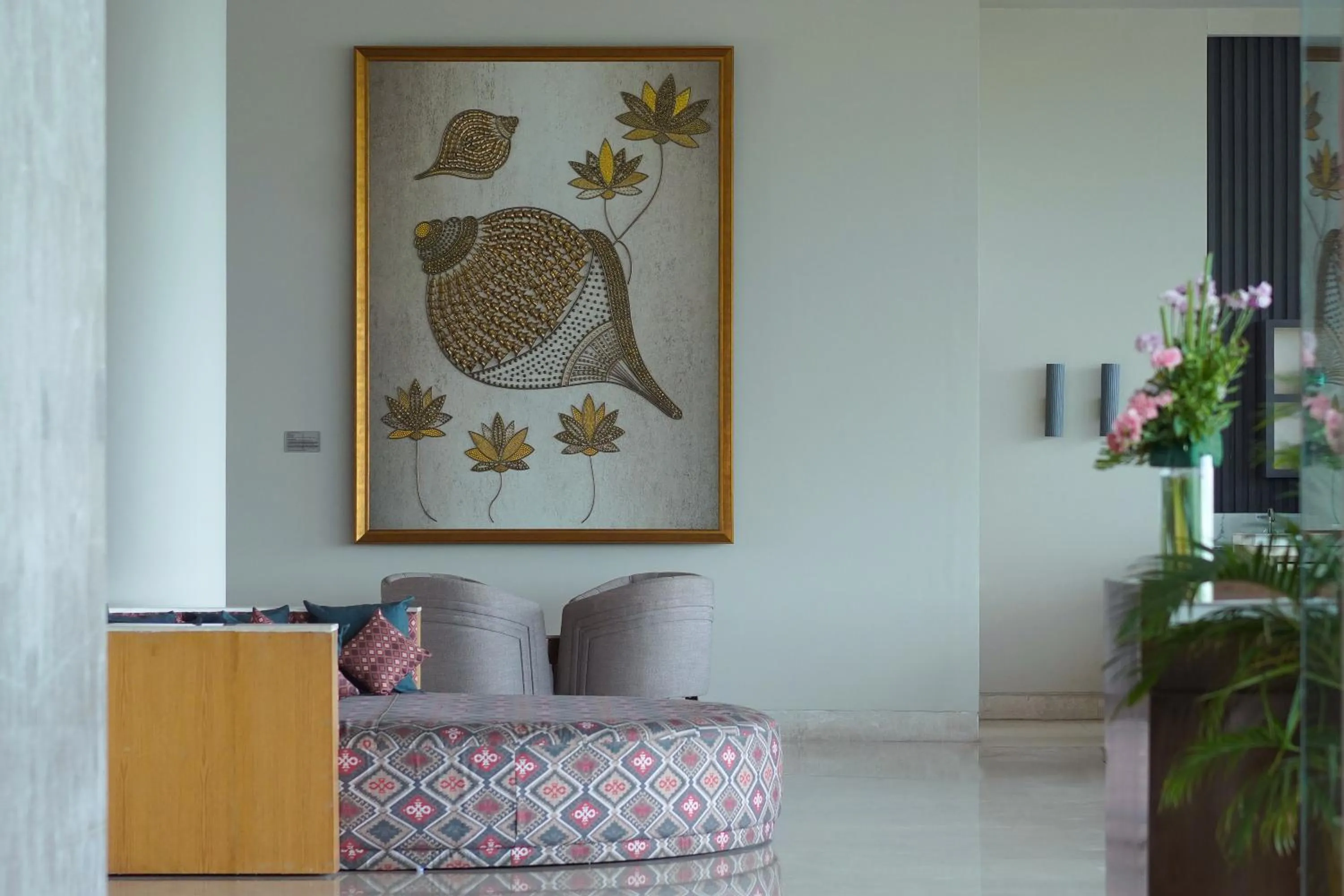 Decorative detail in Welcomhotel By ITC Hotels, Katra