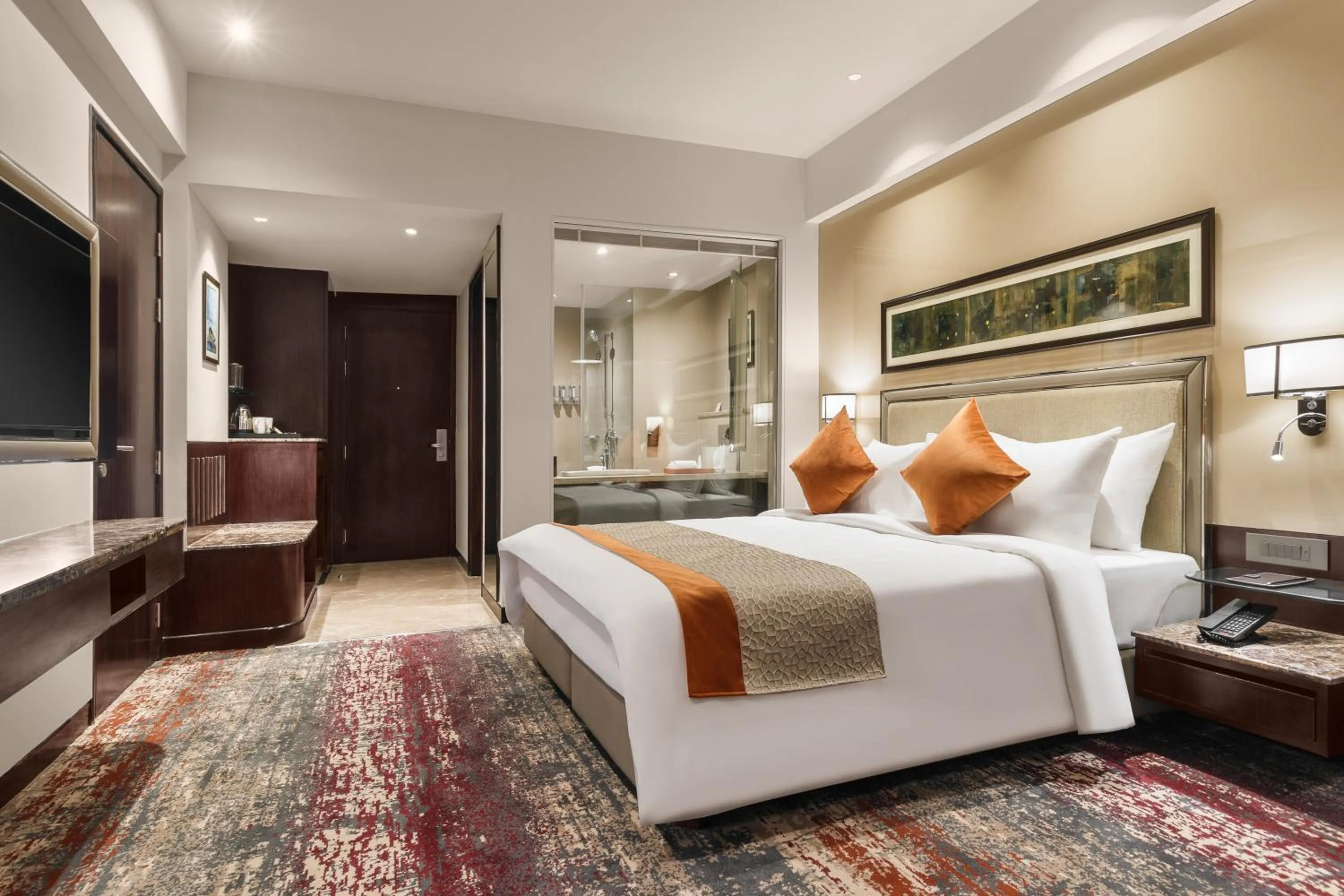 Bed in Welcomhotel By ITC Hotels, Katra