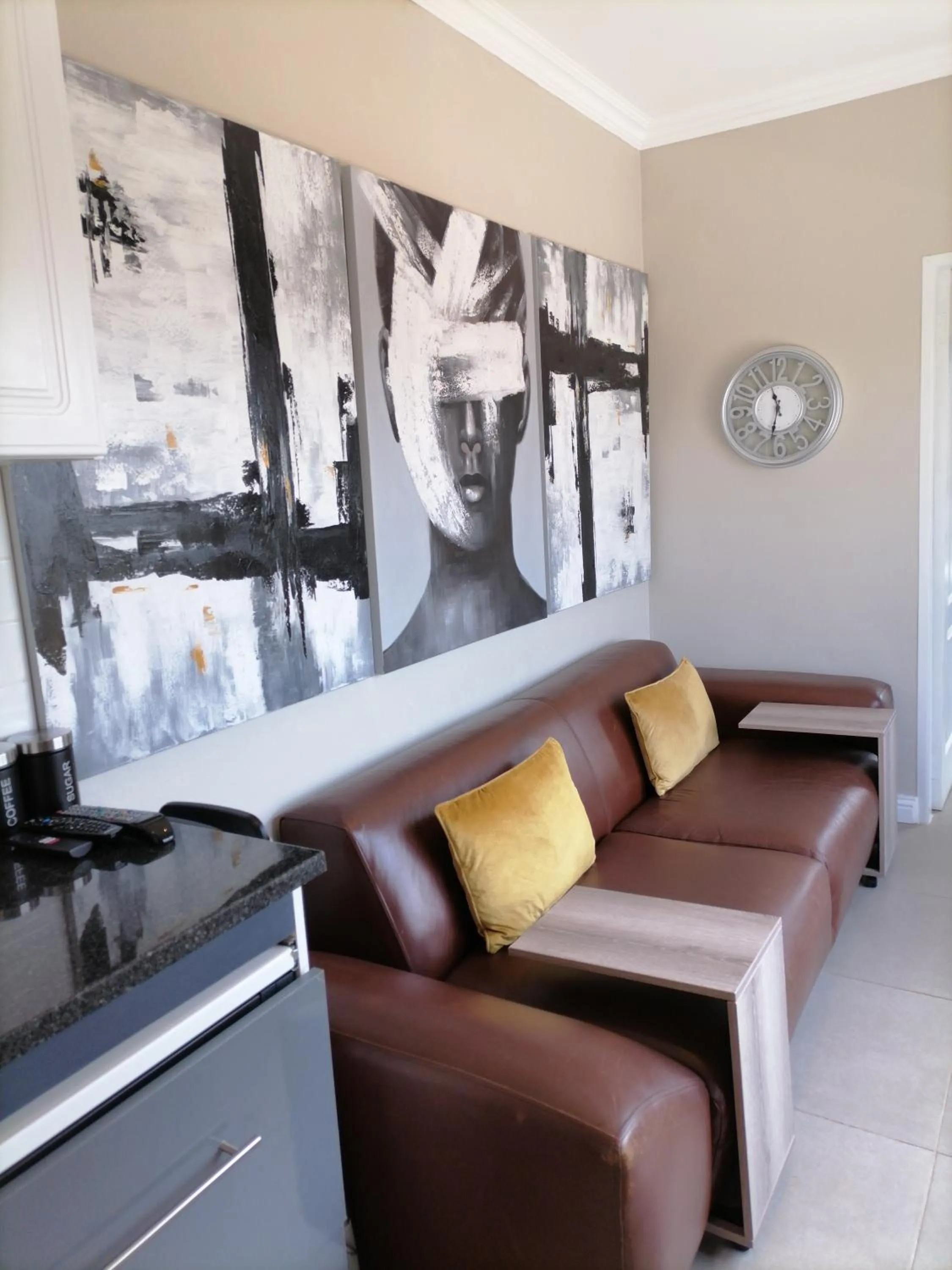 Living room in CityView, a stunning modern apartment