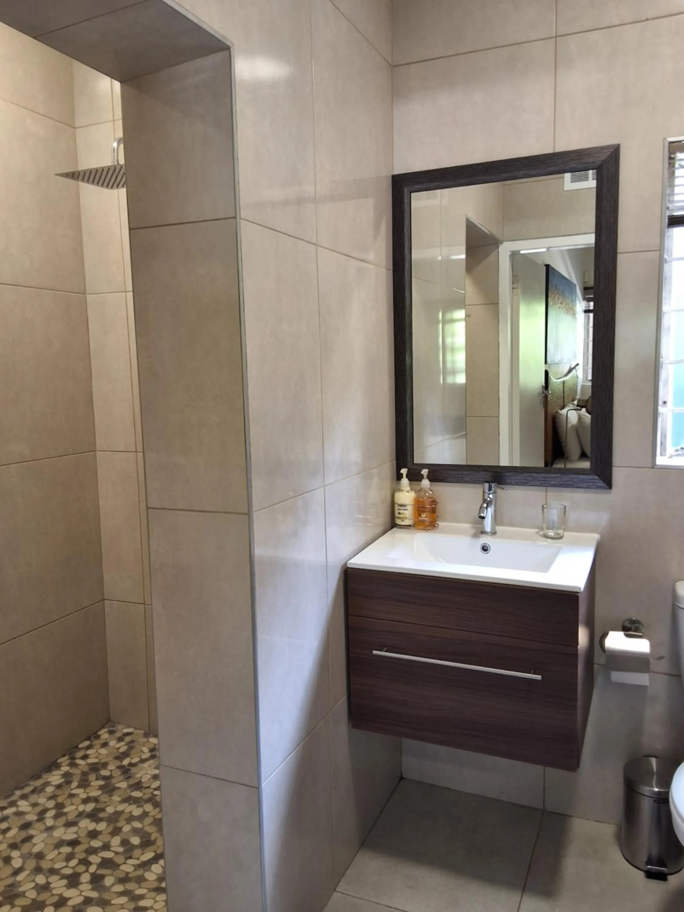 Bathroom in CityView, a stunning modern apartment