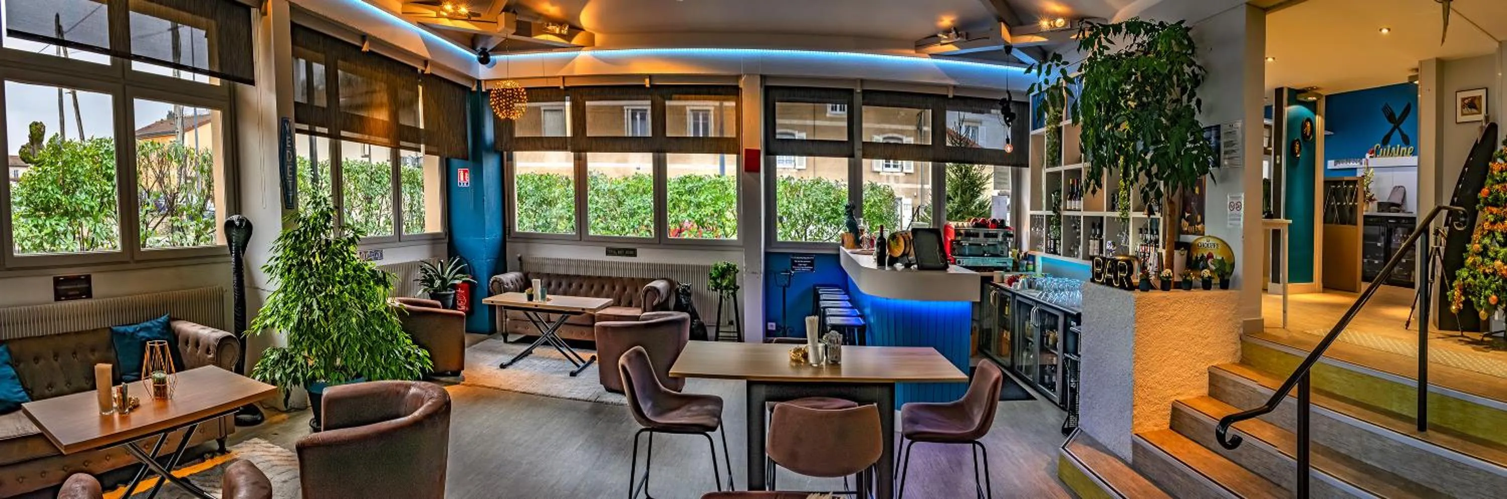 Restaurant/places to eat in Hotel de l'Abbaye à Cluny