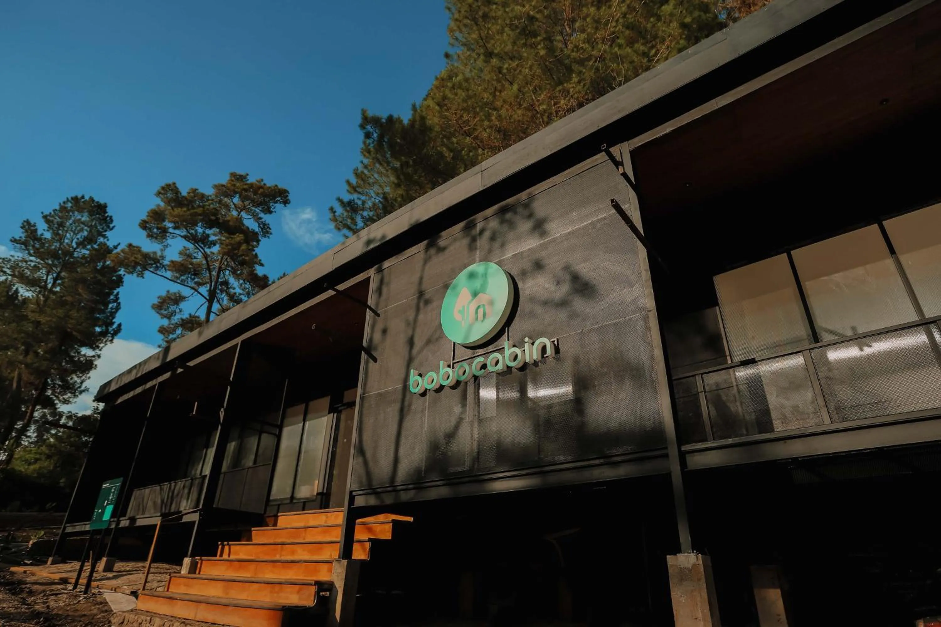 Lobby or reception in Bobocabin Kaldera, Toba