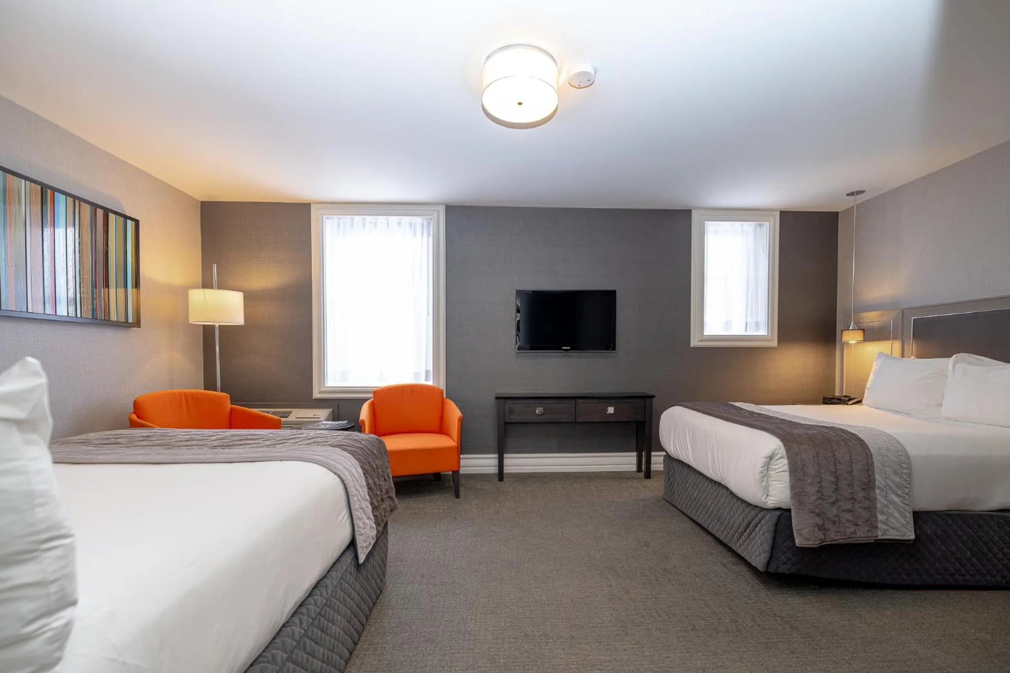 Bedroom, Bed in Hotel Manoir Victoria