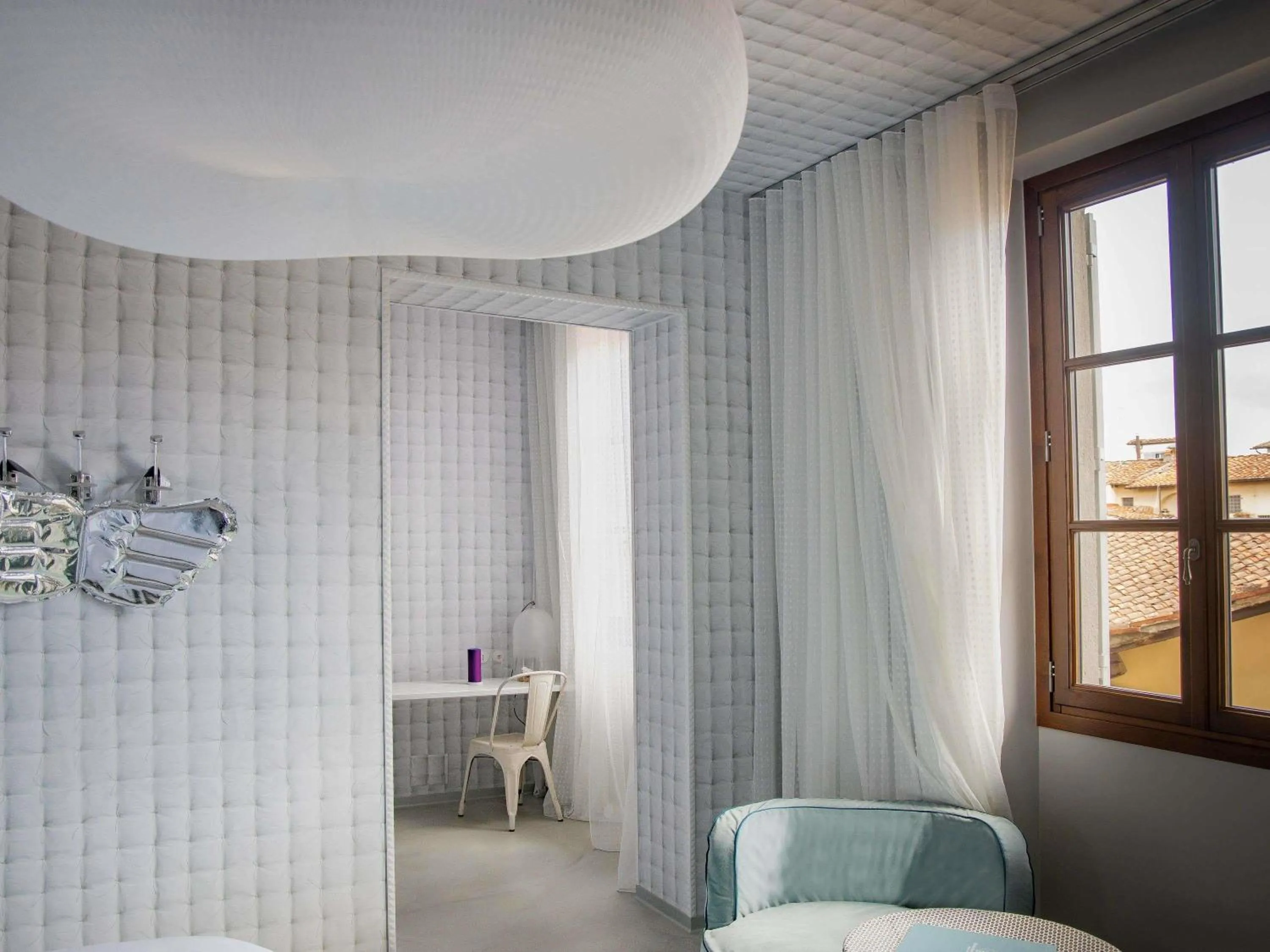 Bedroom in 25hours Hotel Florence Piazza San Paolino