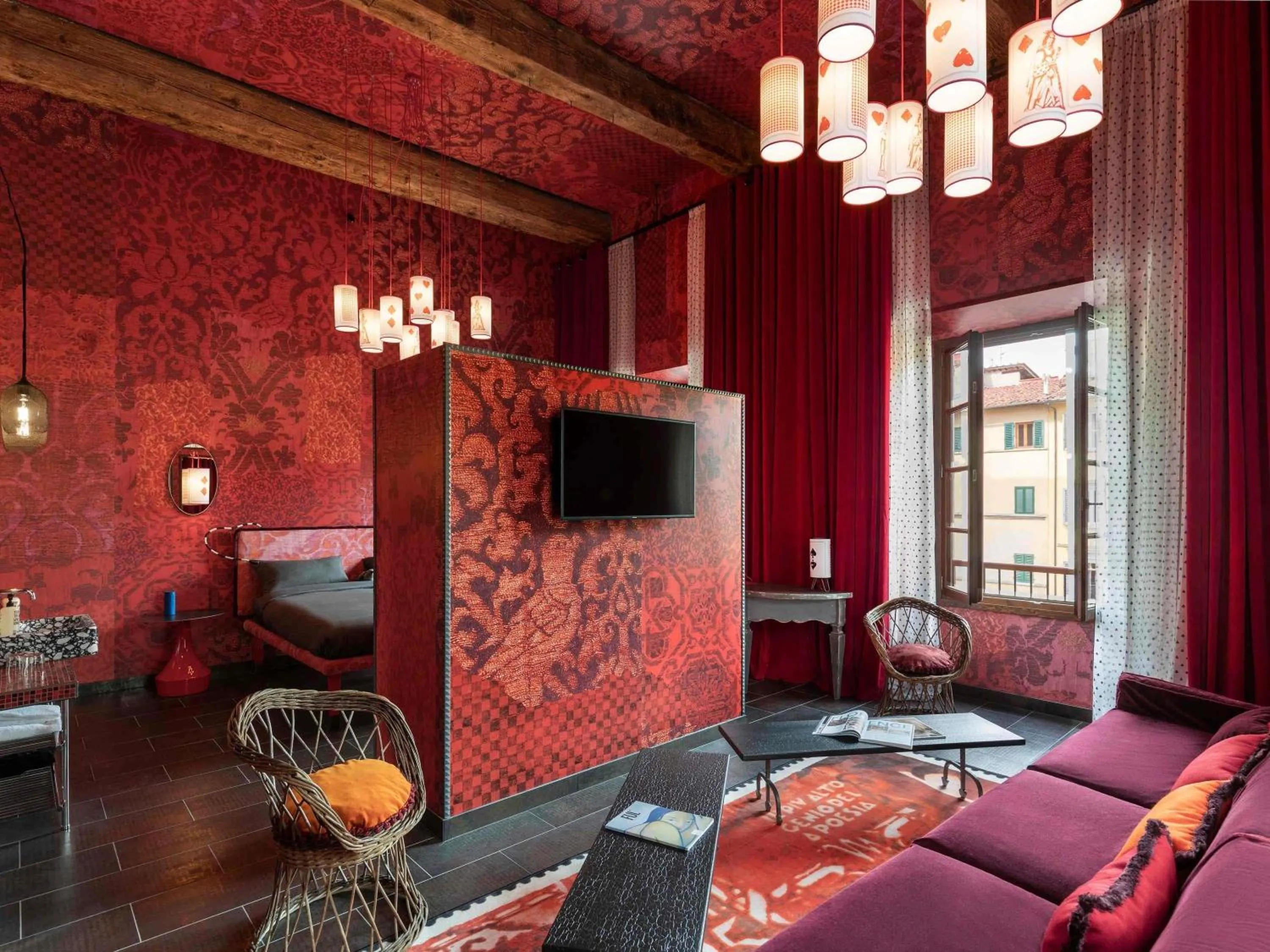 Bedroom in 25hours Hotel Florence Piazza San Paolino