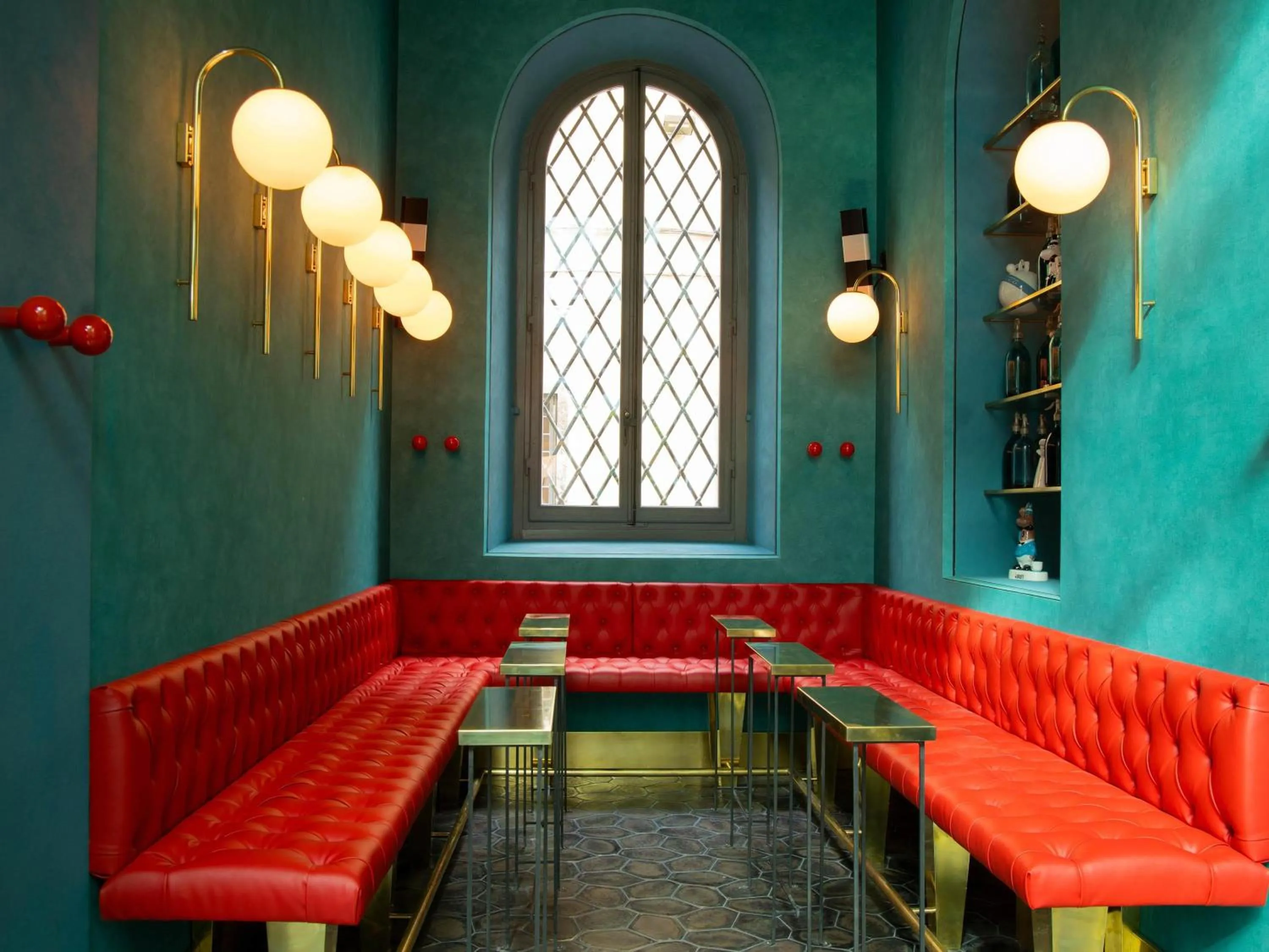 Lounge or bar in 25hours Hotel Florence Piazza San Paolino