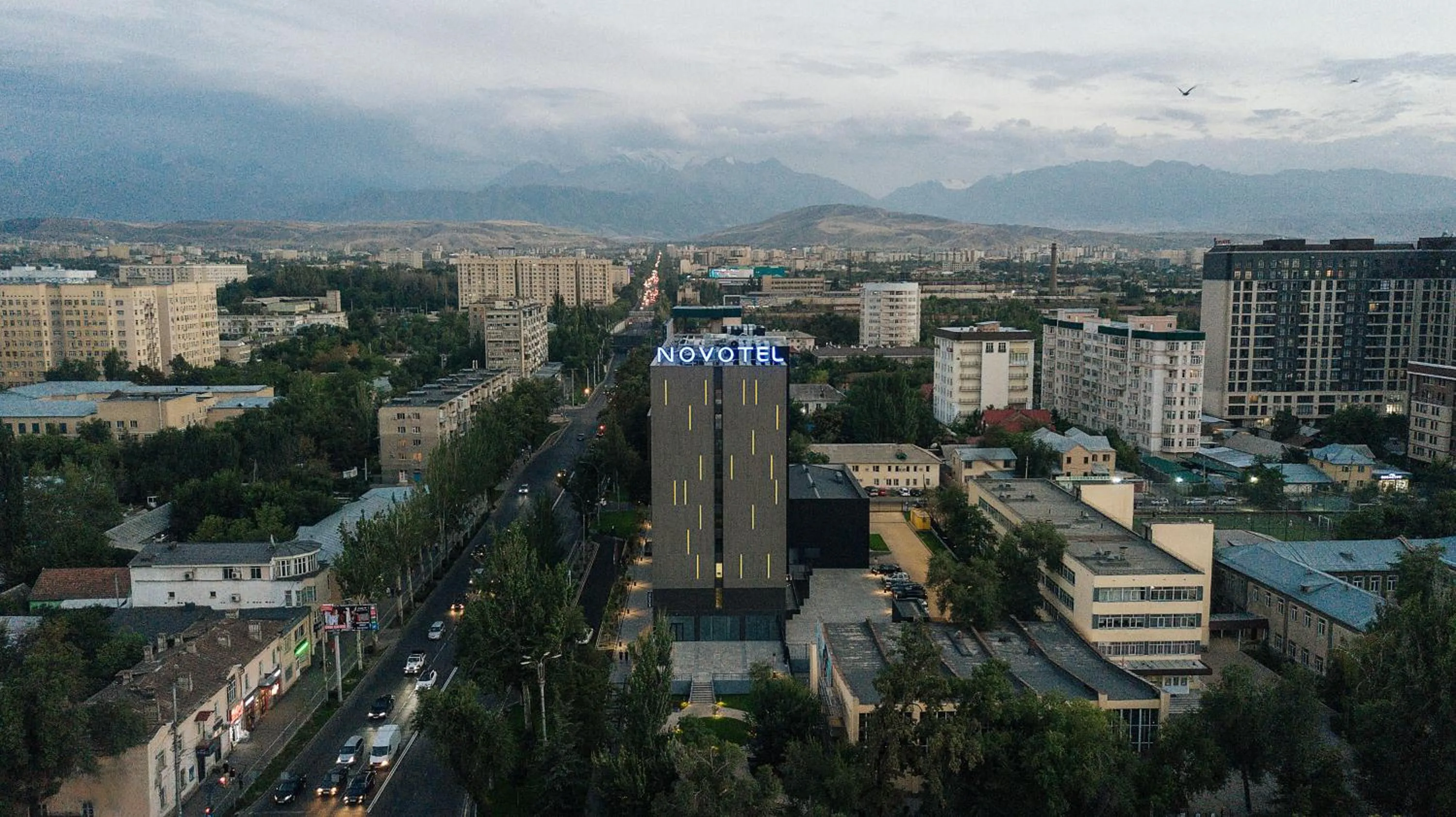 Property building in Novotel Bishkek City Center