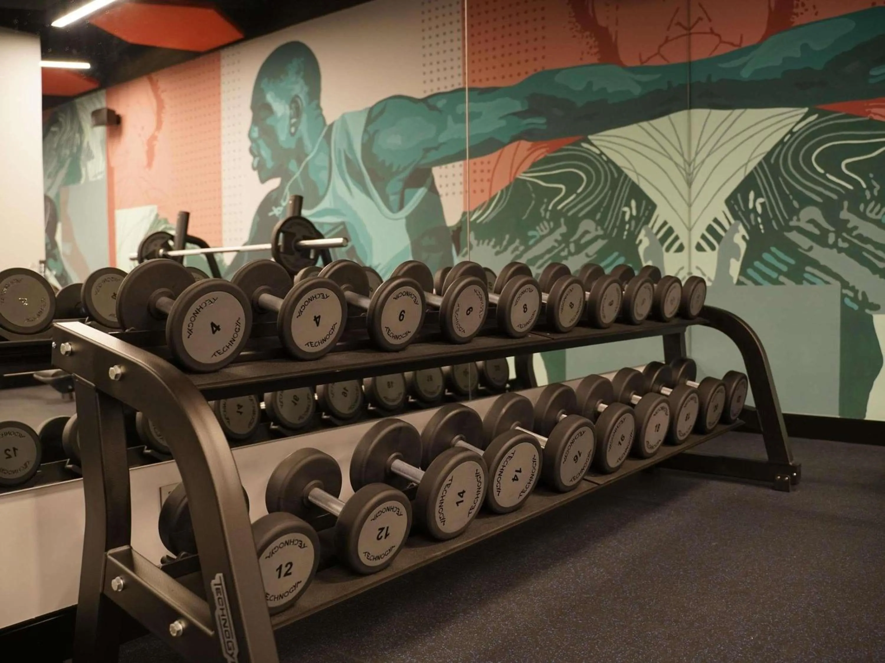 Fitness centre/facilities in Novotel Bishkek City Center