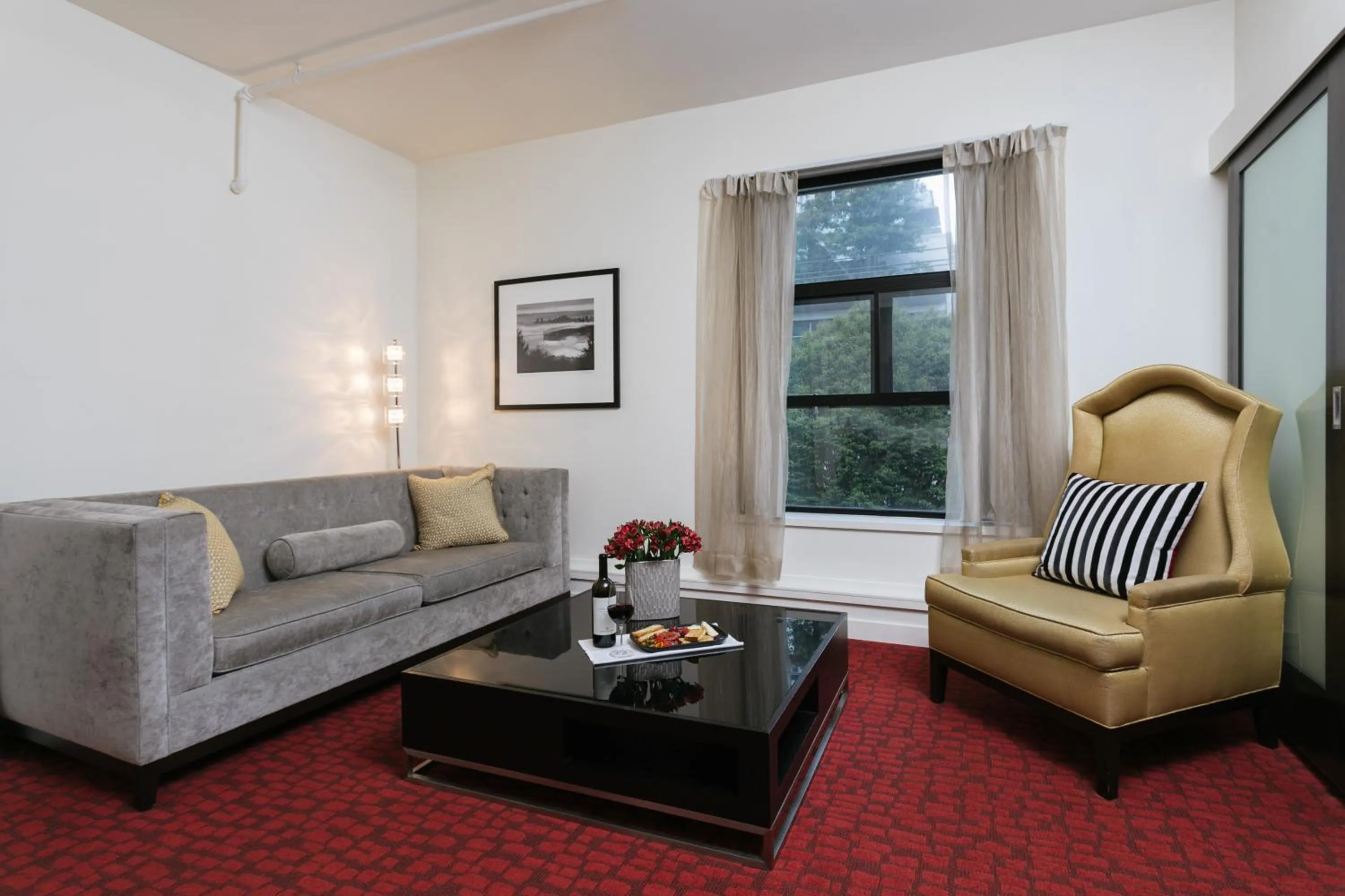 Living room in Moda Hotel