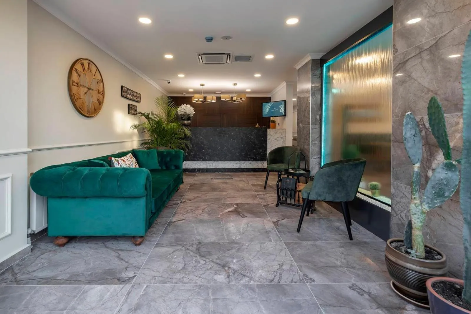 Lobby or reception in LAGUN CASTLE HOTEL&SPA