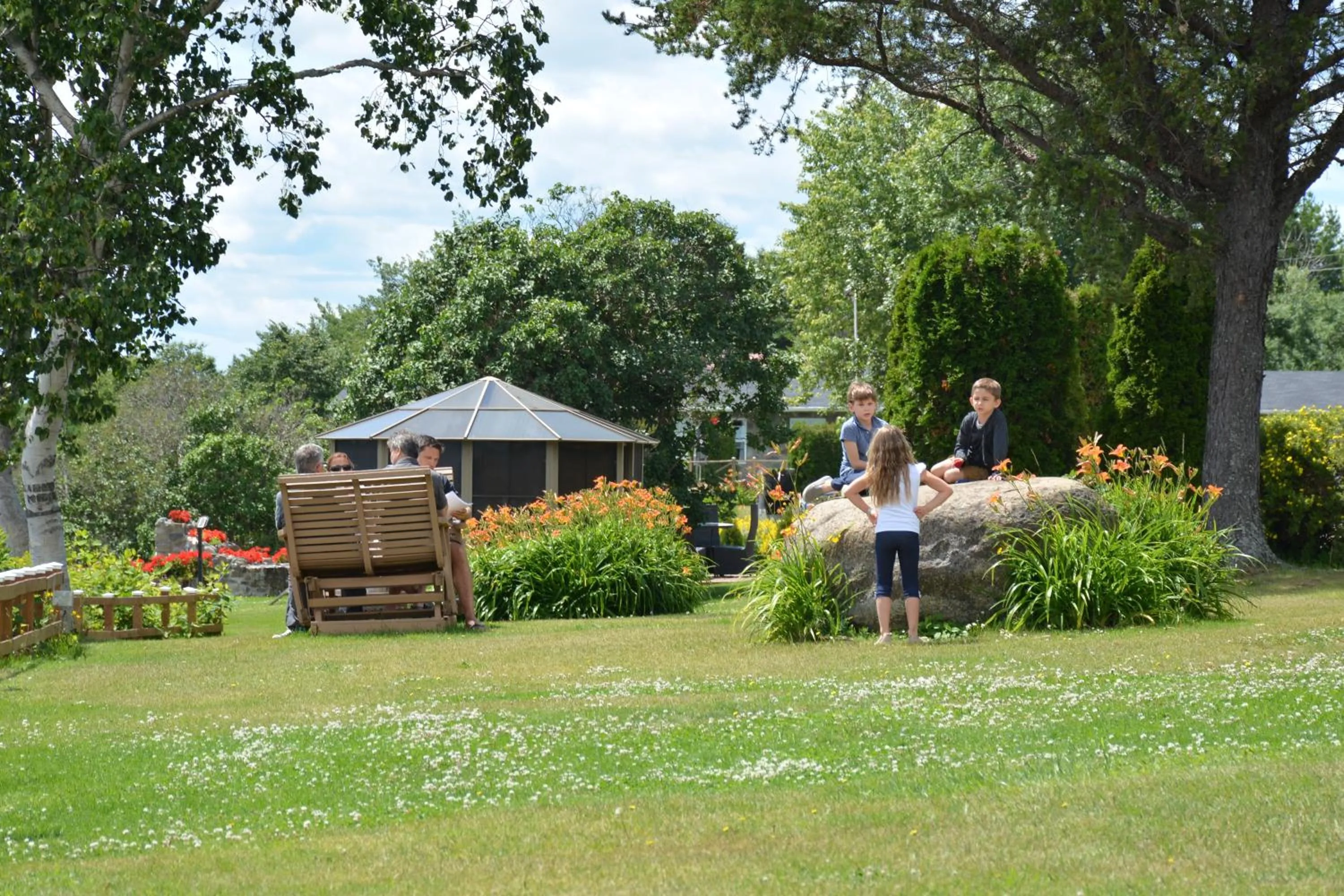 Children play ground in Hotel Cap-aux-Pierres