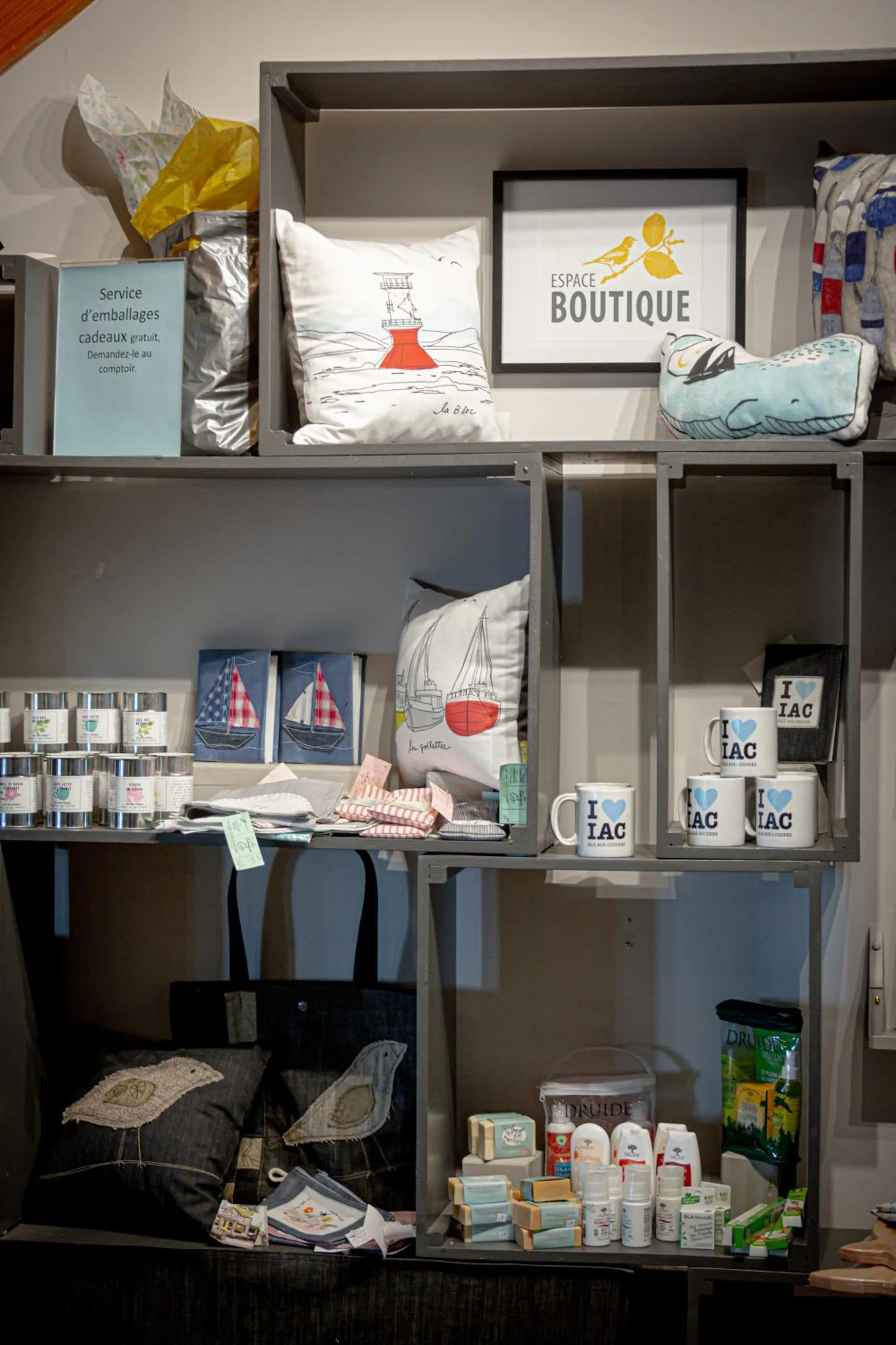 On-site shops in Hotel Cap-aux-Pierres