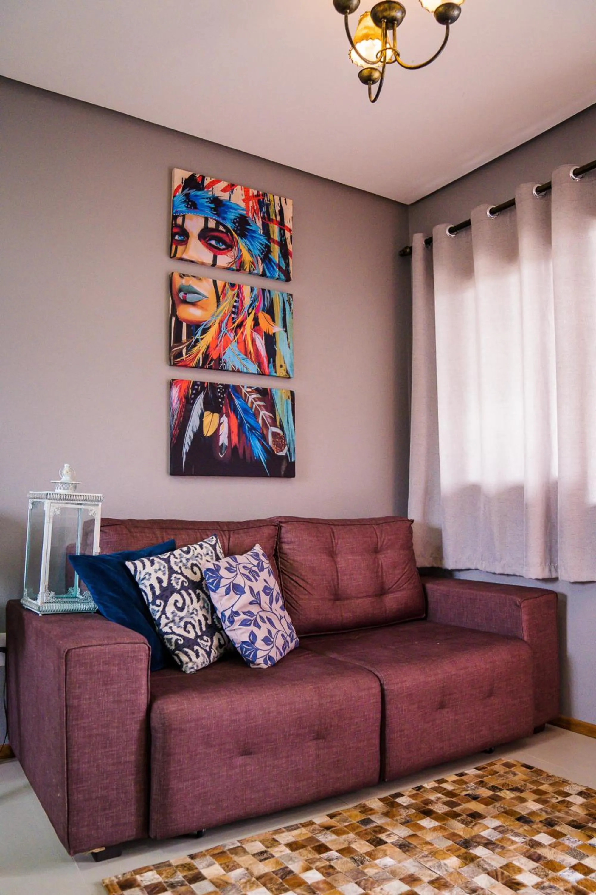 Living room in Refúgio dos Coiotes