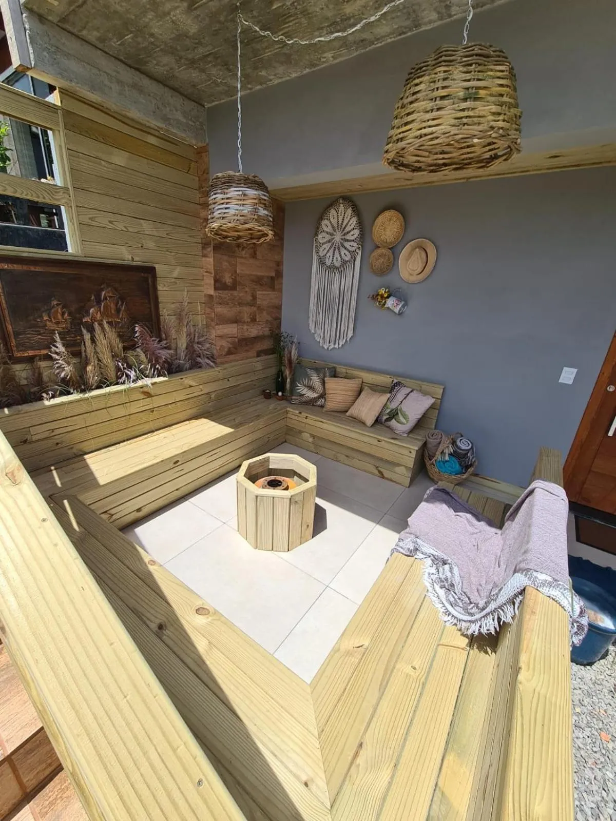 Seating area in Refúgio dos Coiotes